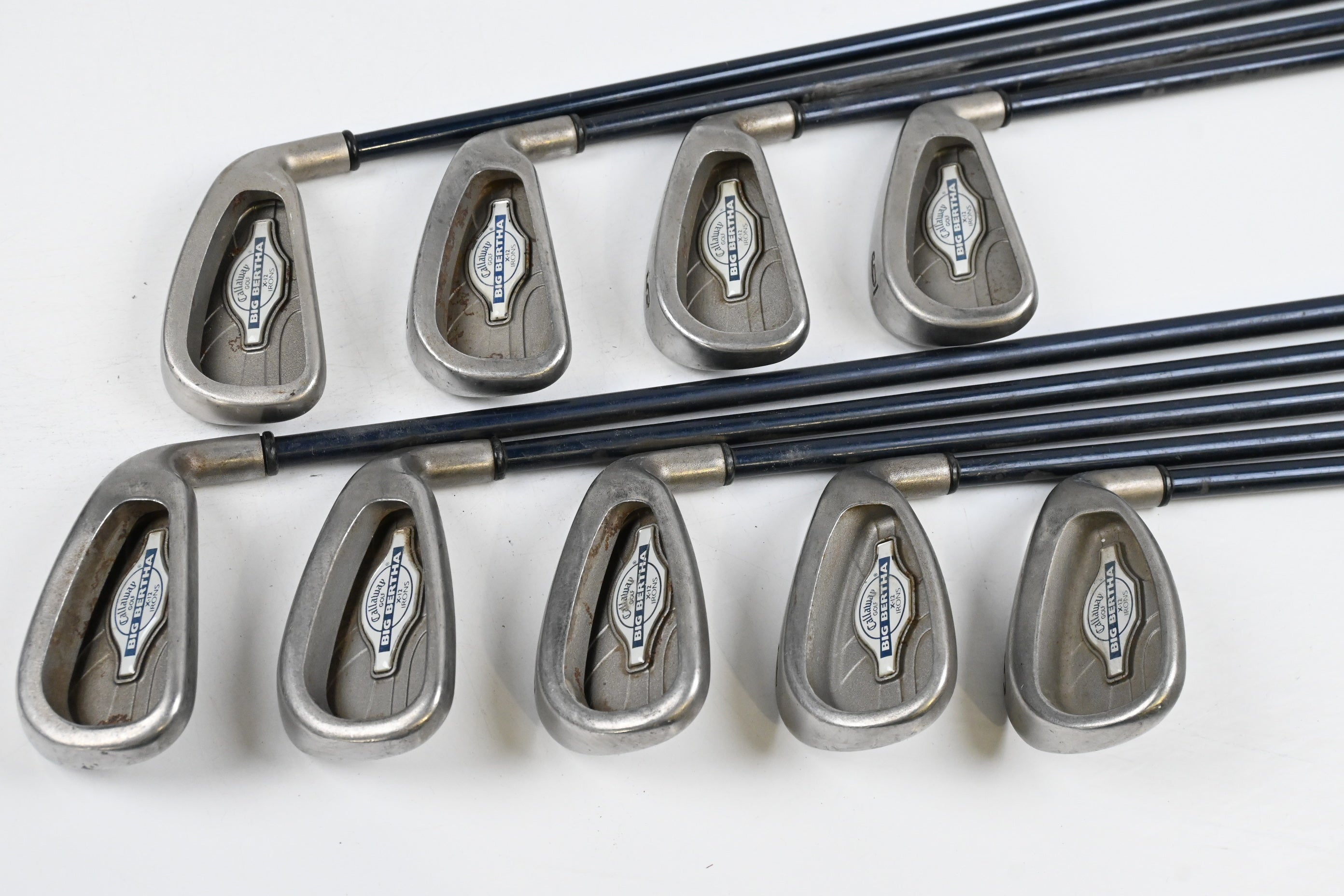 Callaway X-12 Irons / 3-PW+SW / Regular Flex RCH 99 Shafts