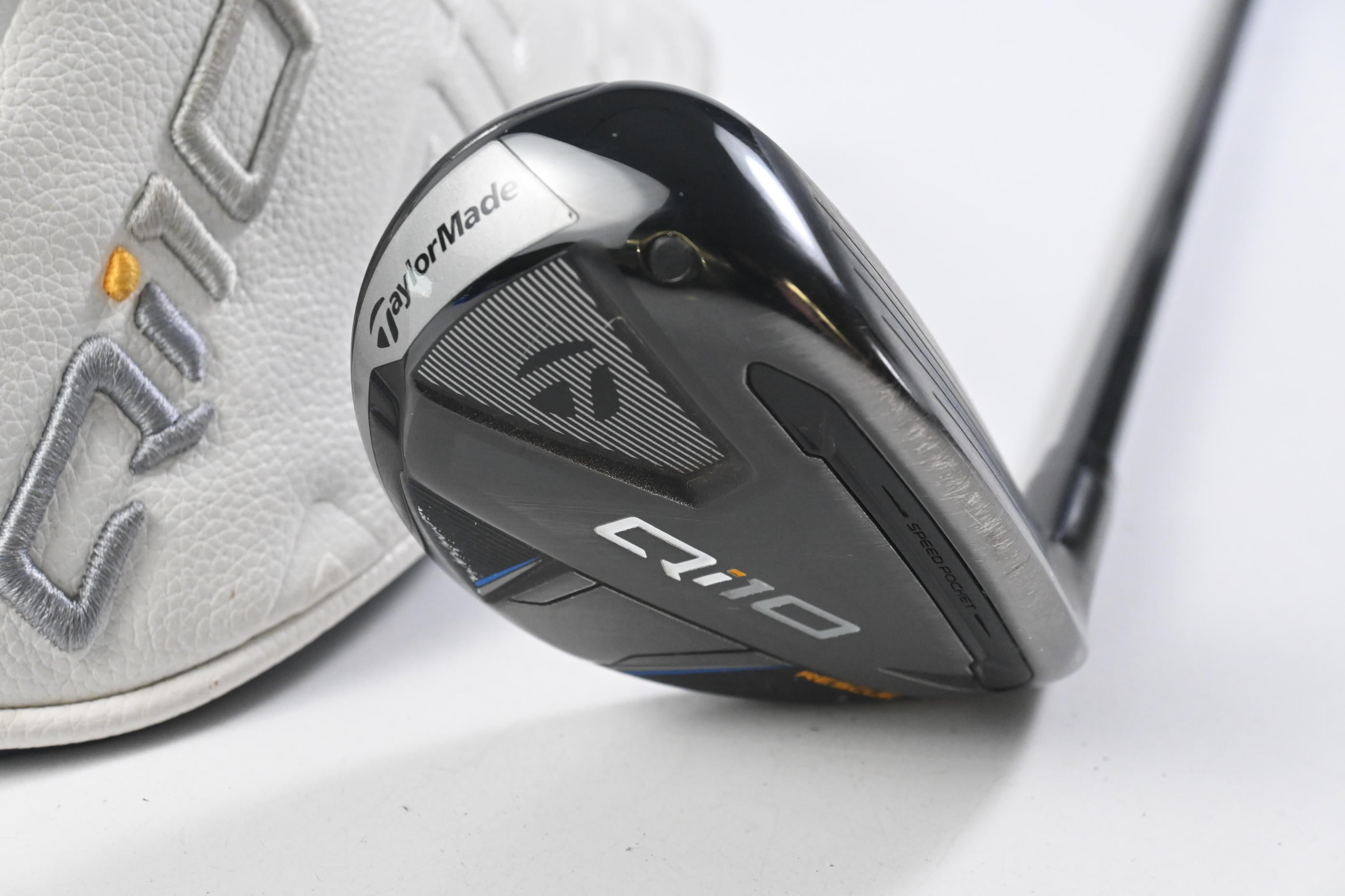 Taylormade Qi10 #3 Hybrid / 19 Degree / Regular Flex Ventus TR Blue 6 Shaft