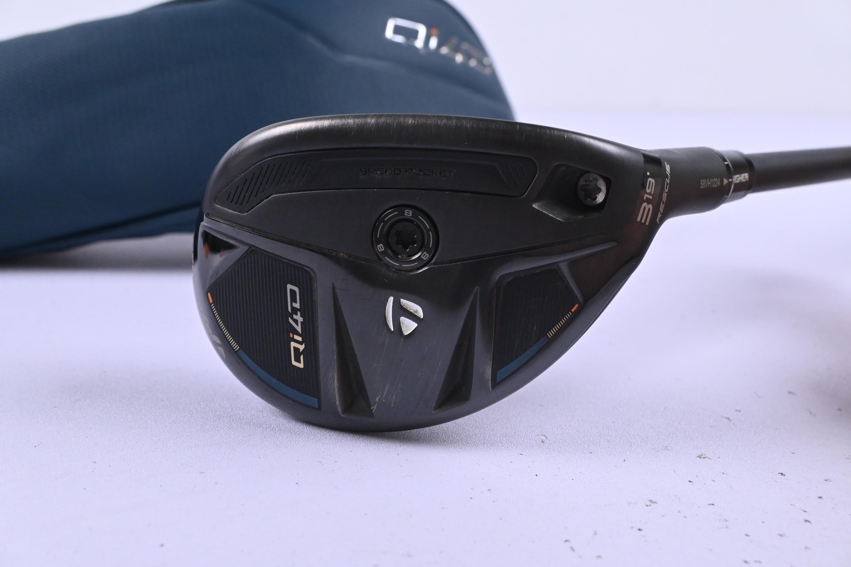 Taylormade Qi4D #3 Hybrid / 19 Degree / Stiff Flex Taylormade REAX 75 Shaft