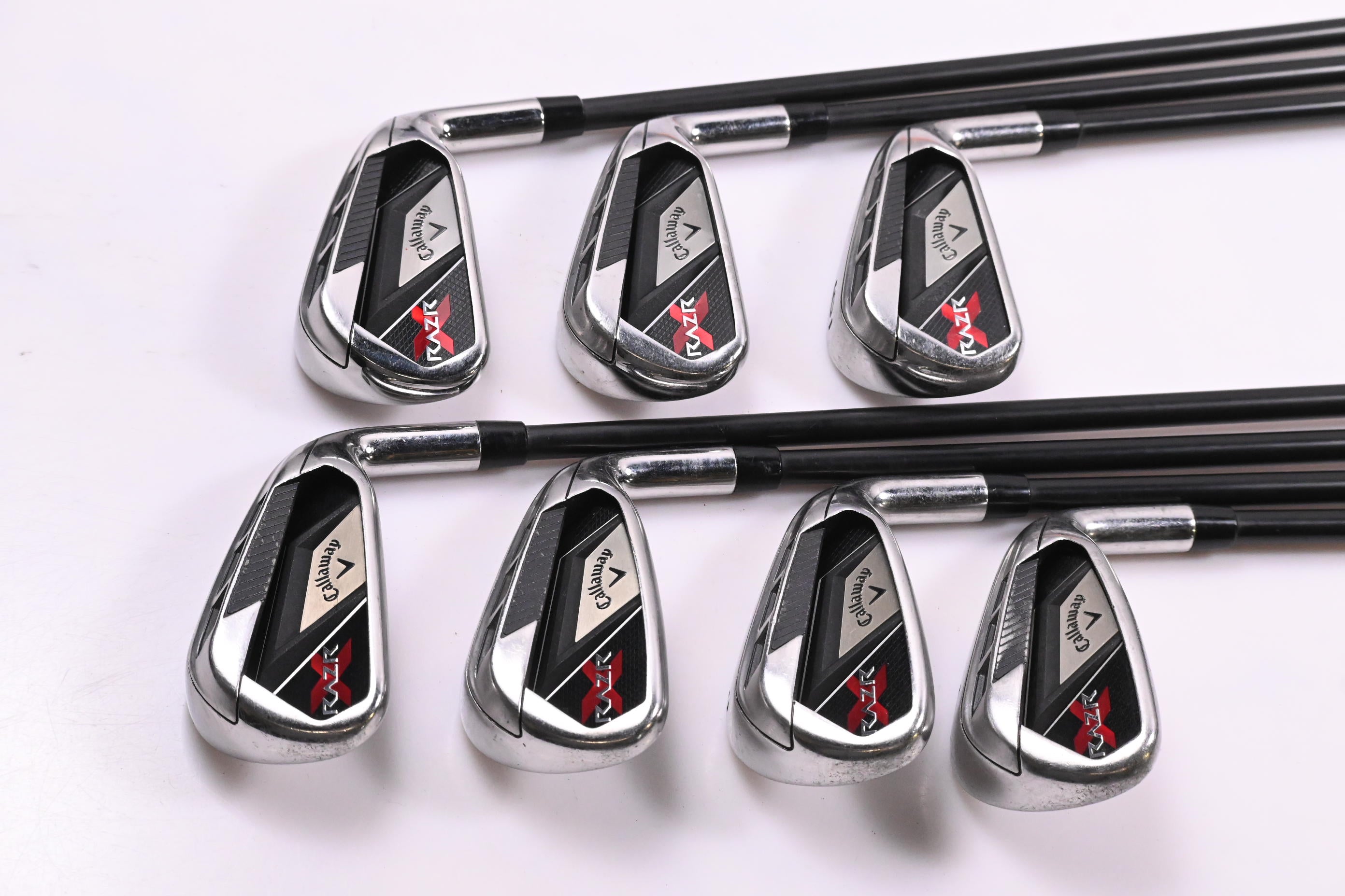 Callaway RAZR X Irons / 4-PW / Senior Flex Callaway RAZR X 65 Shafts