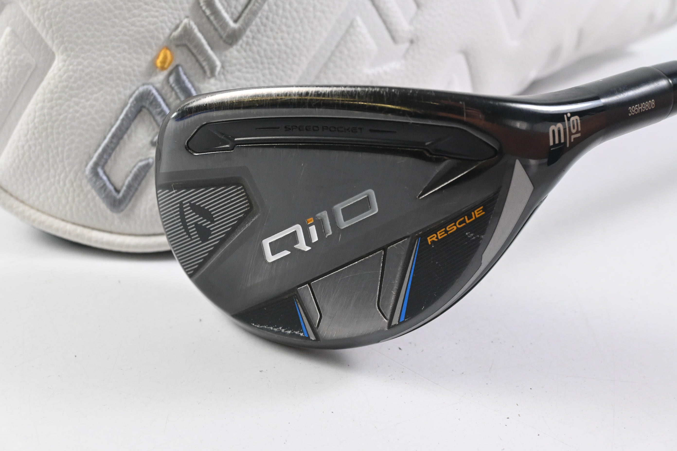 Taylormade Qi10 #3 Hybrid / 19 Degree / Regular Flex Ventus TR Blue 6 Shaft