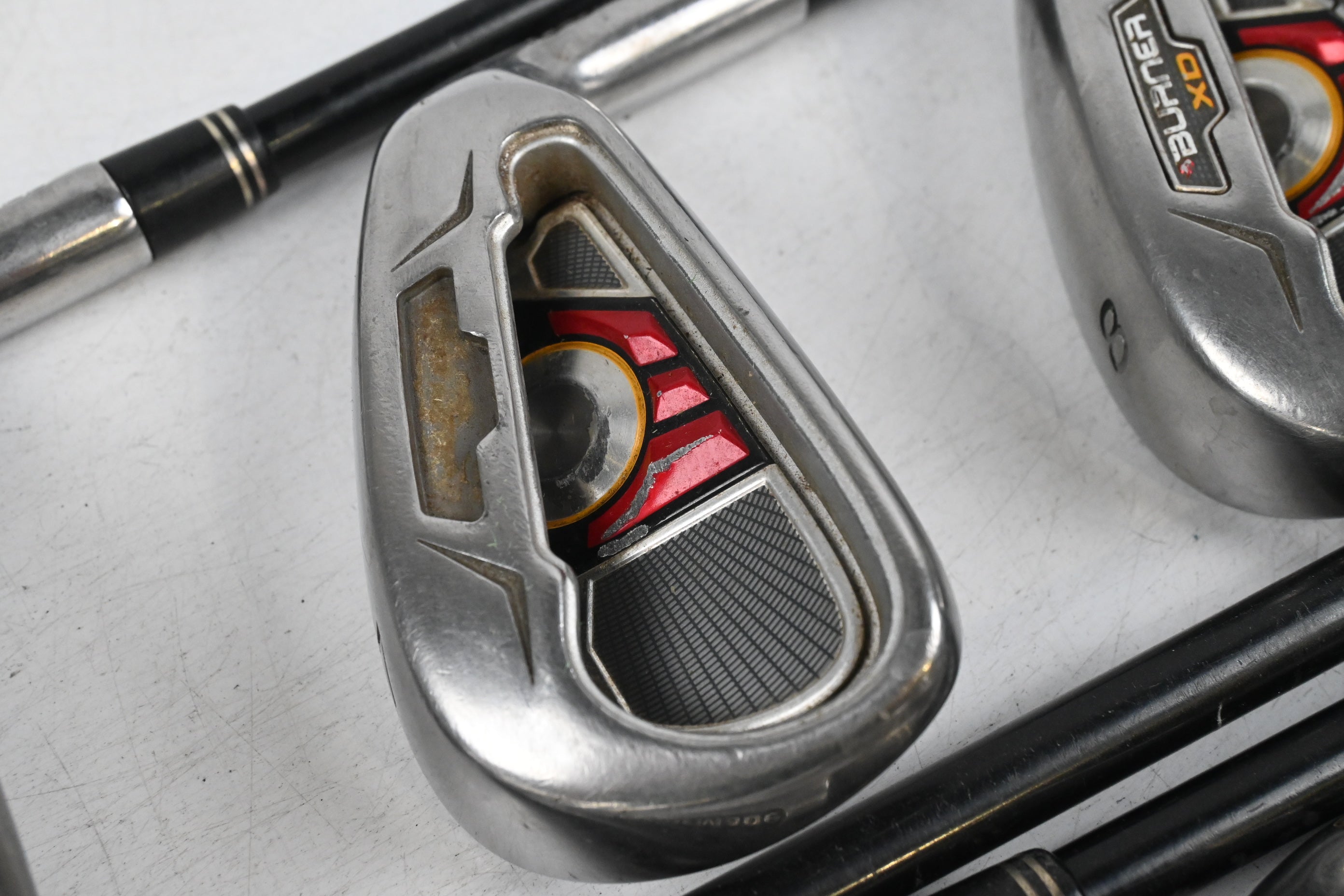 Taylormade Burner XD Irons / 6-PW+SW+LW / Regular Flex Reax Superfast 65 Shafts