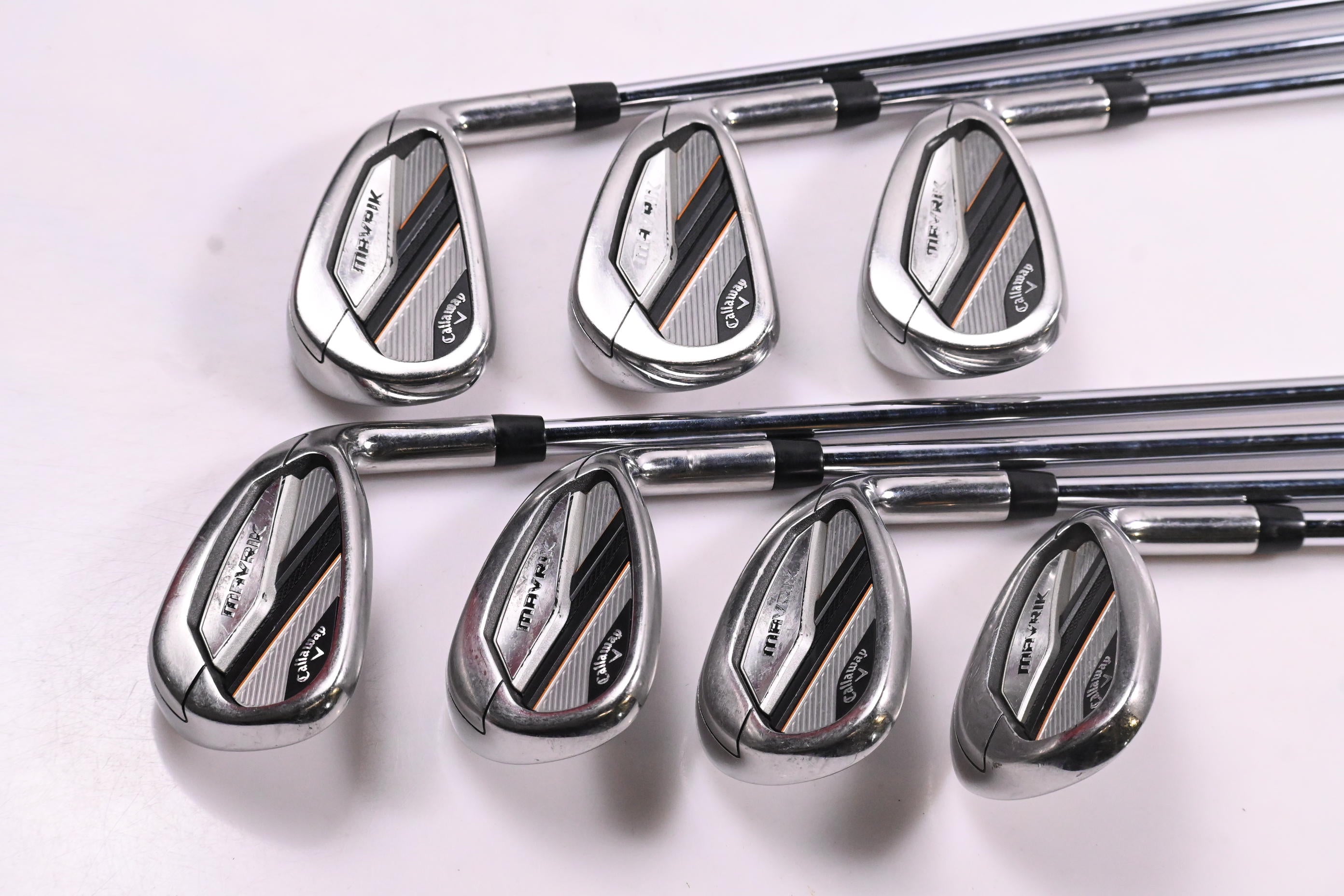 Callaway Mavrik Irons / 6-PW+GW+SW / Regular Flex True Temper Elevate 95 Shafts