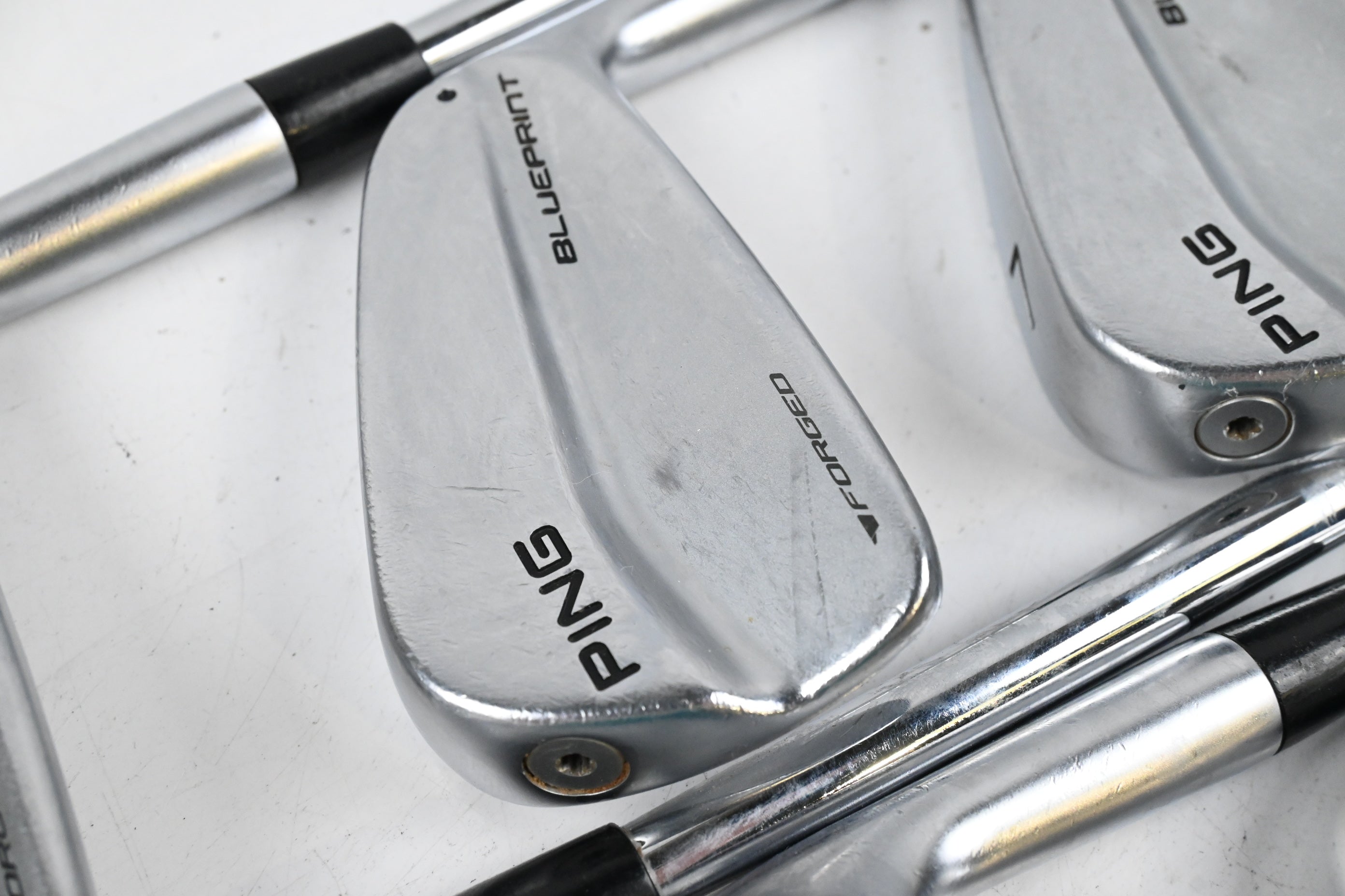 Ping Blueprint Irons / 5-PW / Black Dot / Stiff Flex KBS Tour 120 Shafts