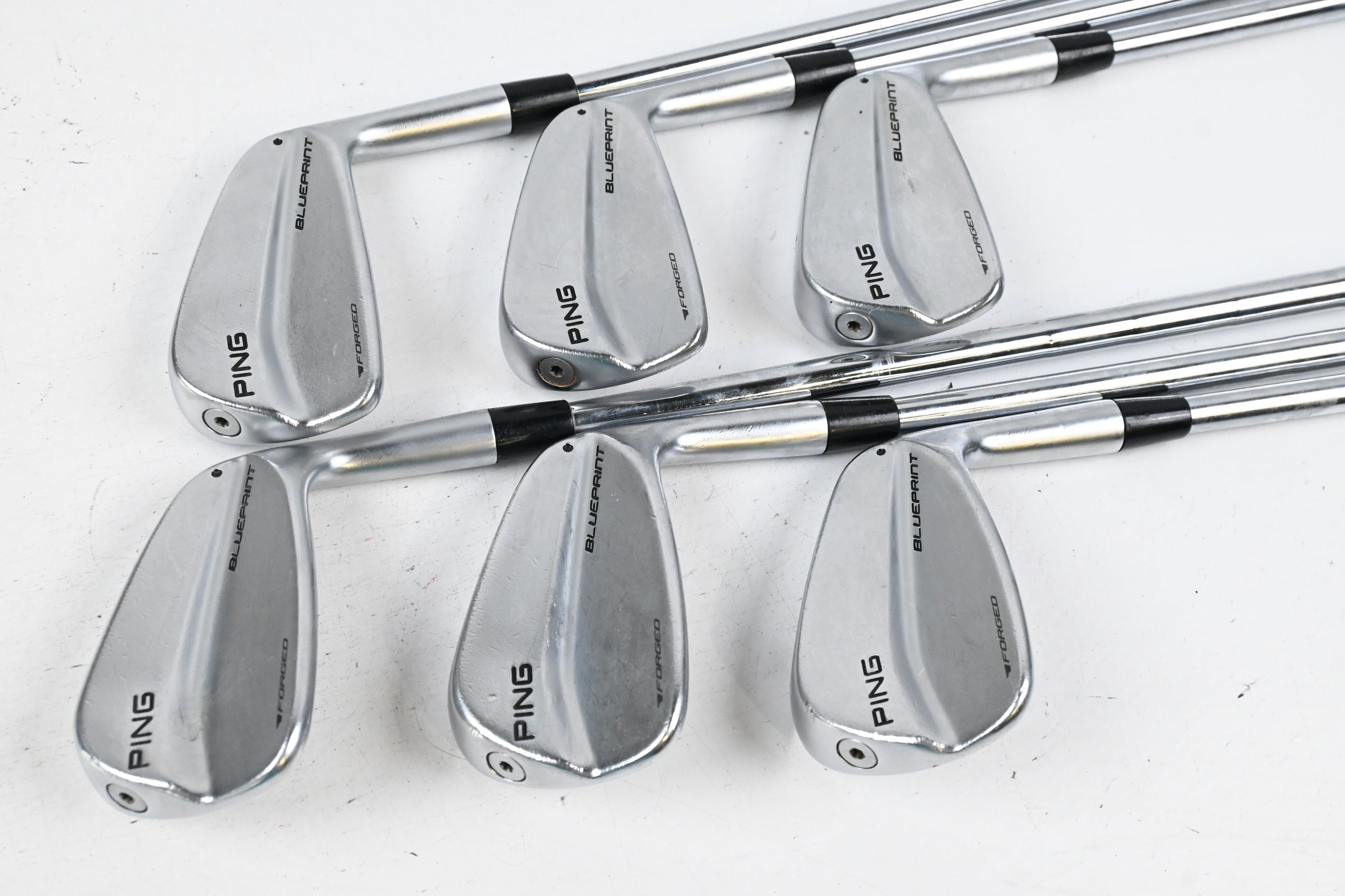 Ping Blueprint Irons / 5-PW / Black Dot / Stiff Flex KBS Tour 120 Shafts