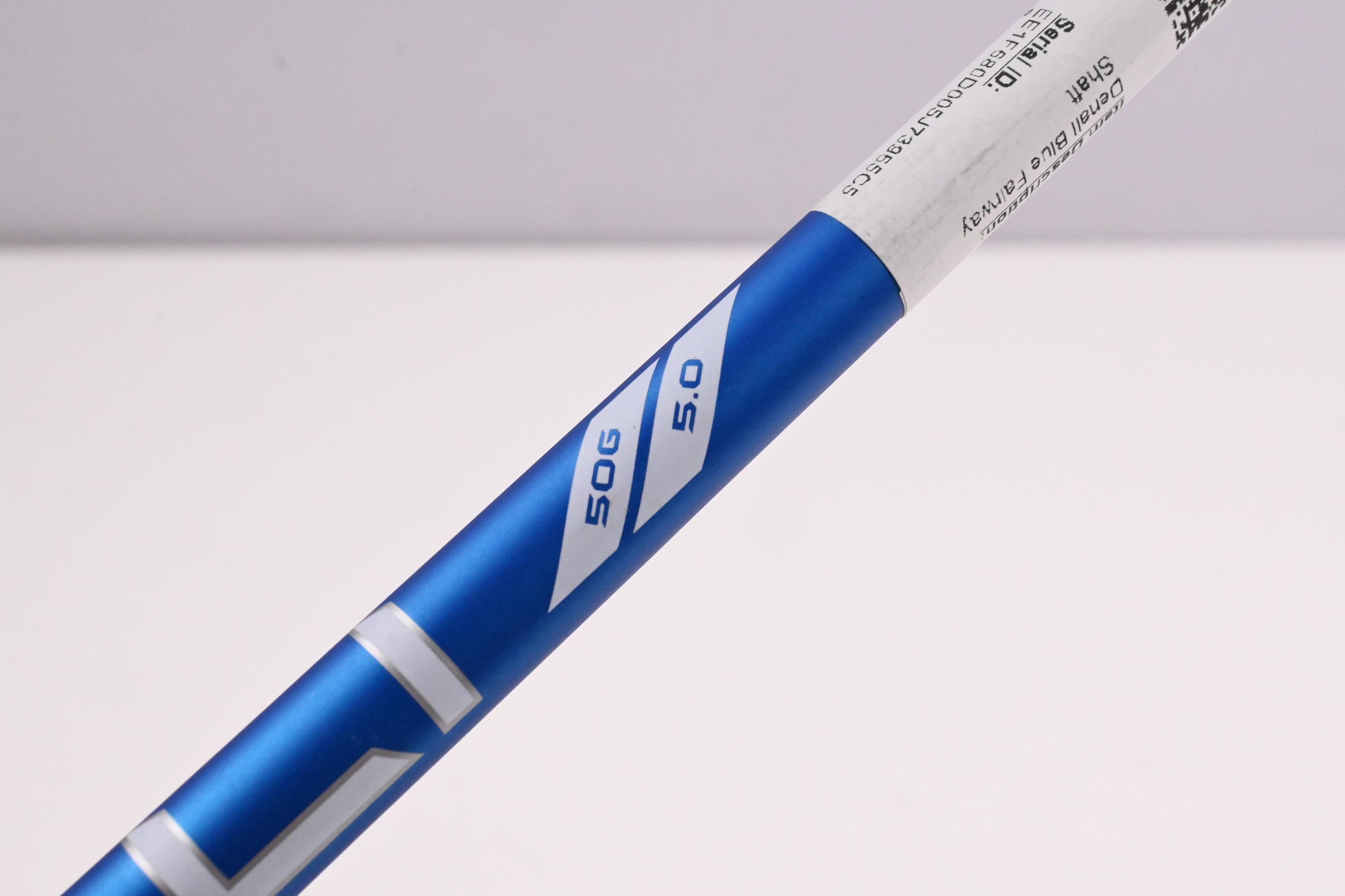 Project X Denali Frost Blue 50 #5 Wood Shaft / Senior 5.0 Flex / Mizuno Adapter