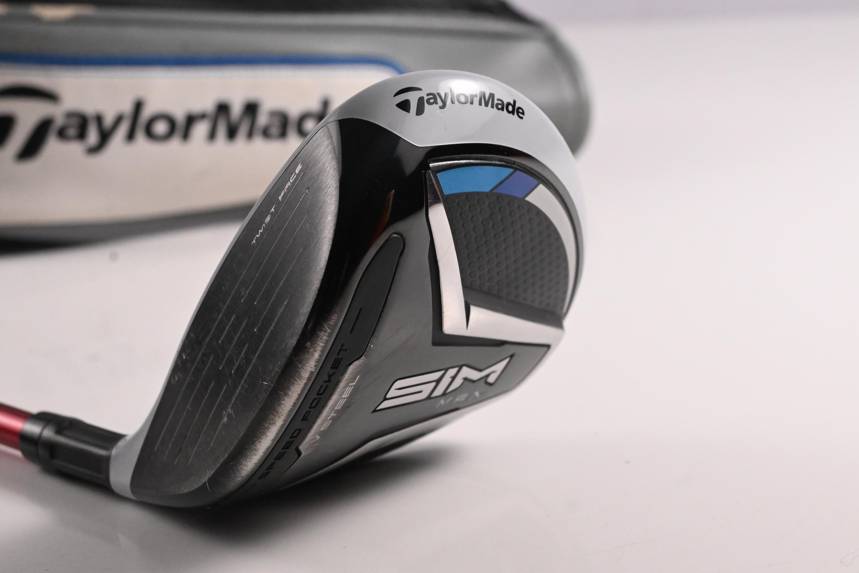 Left Hand Taylormade SIM Max #5 Wood / 18 Degree / Regular Flex Ventus Red 5
