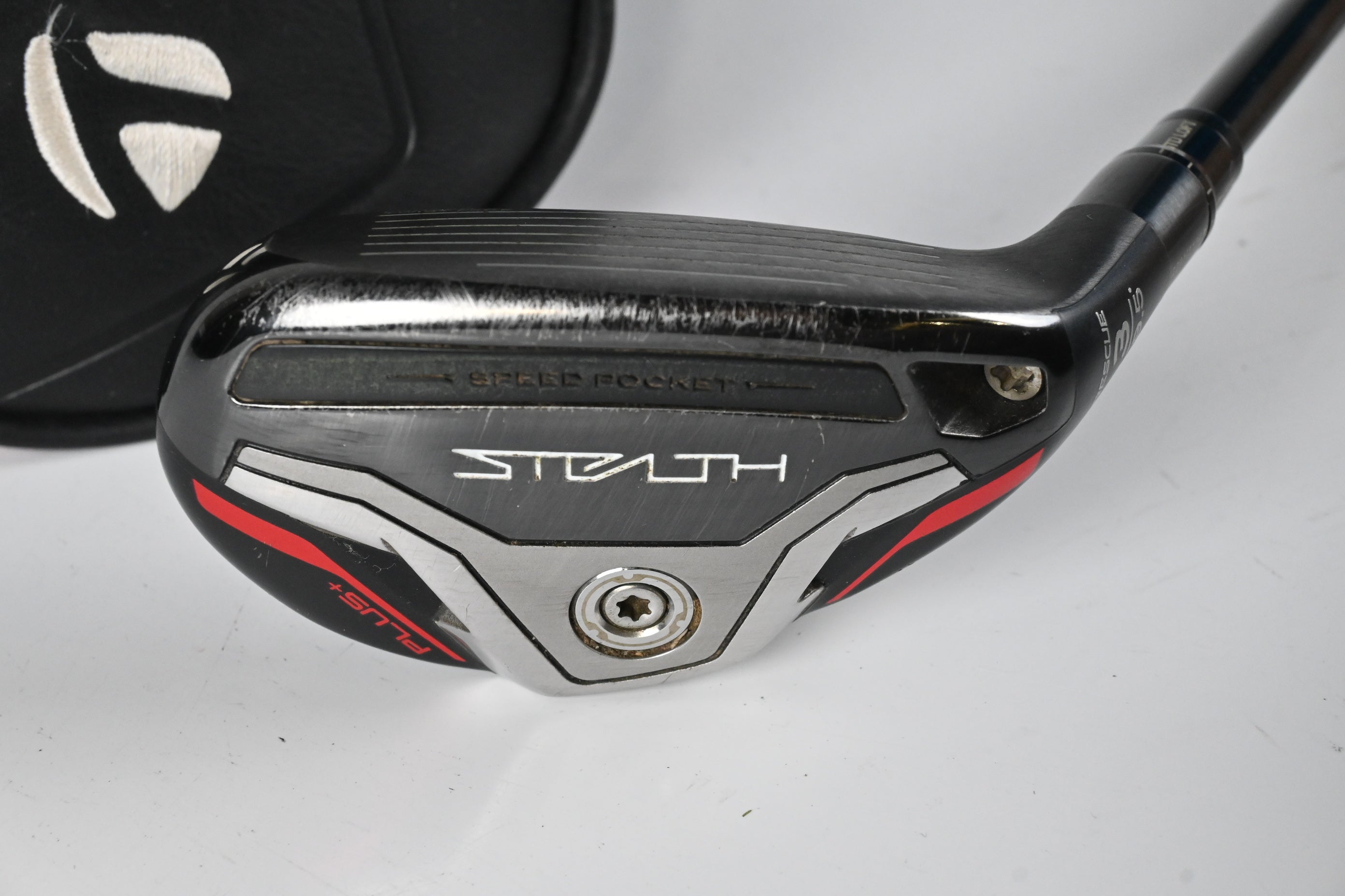 Taylormade Stealth Plus #3 Hybrid / 19.5 Degree / Stiff Flex Hzrdus Smoke RDX 80