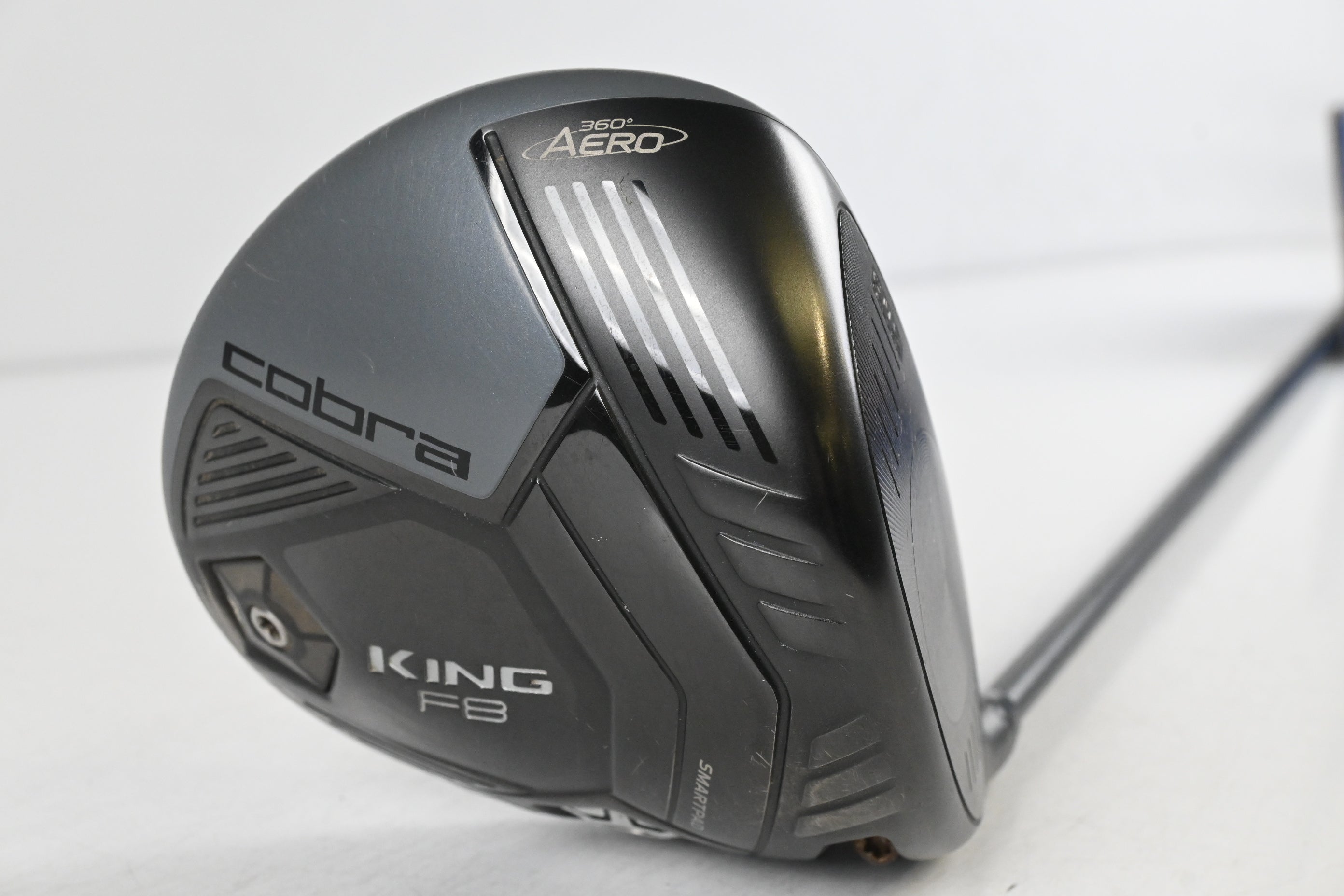 Cobra King F8 Driver / 9-12 Degree / Stiff Flex Hzrdus Smoke Black 60 Shaft