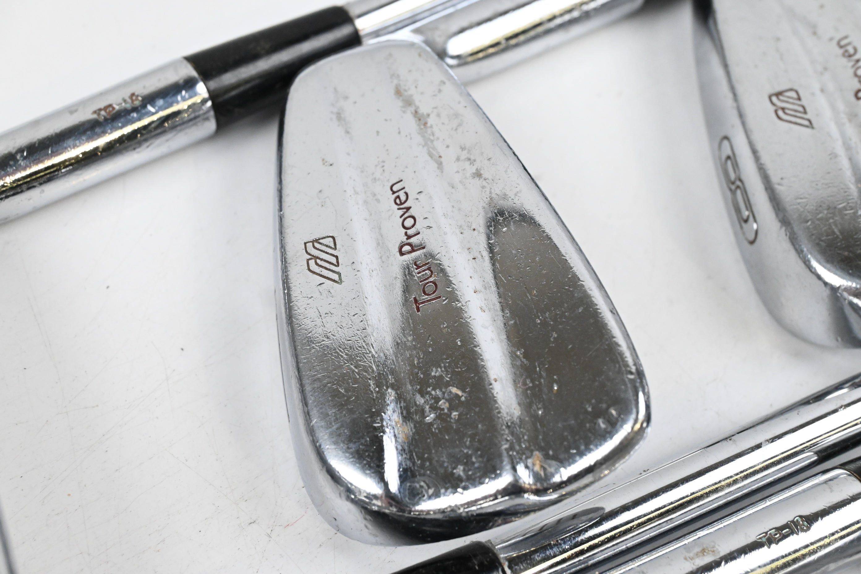 Mizuno TP-18 Irons / 6-PW+SW / Stiff Flex Dynamic Gold S400 Shafts