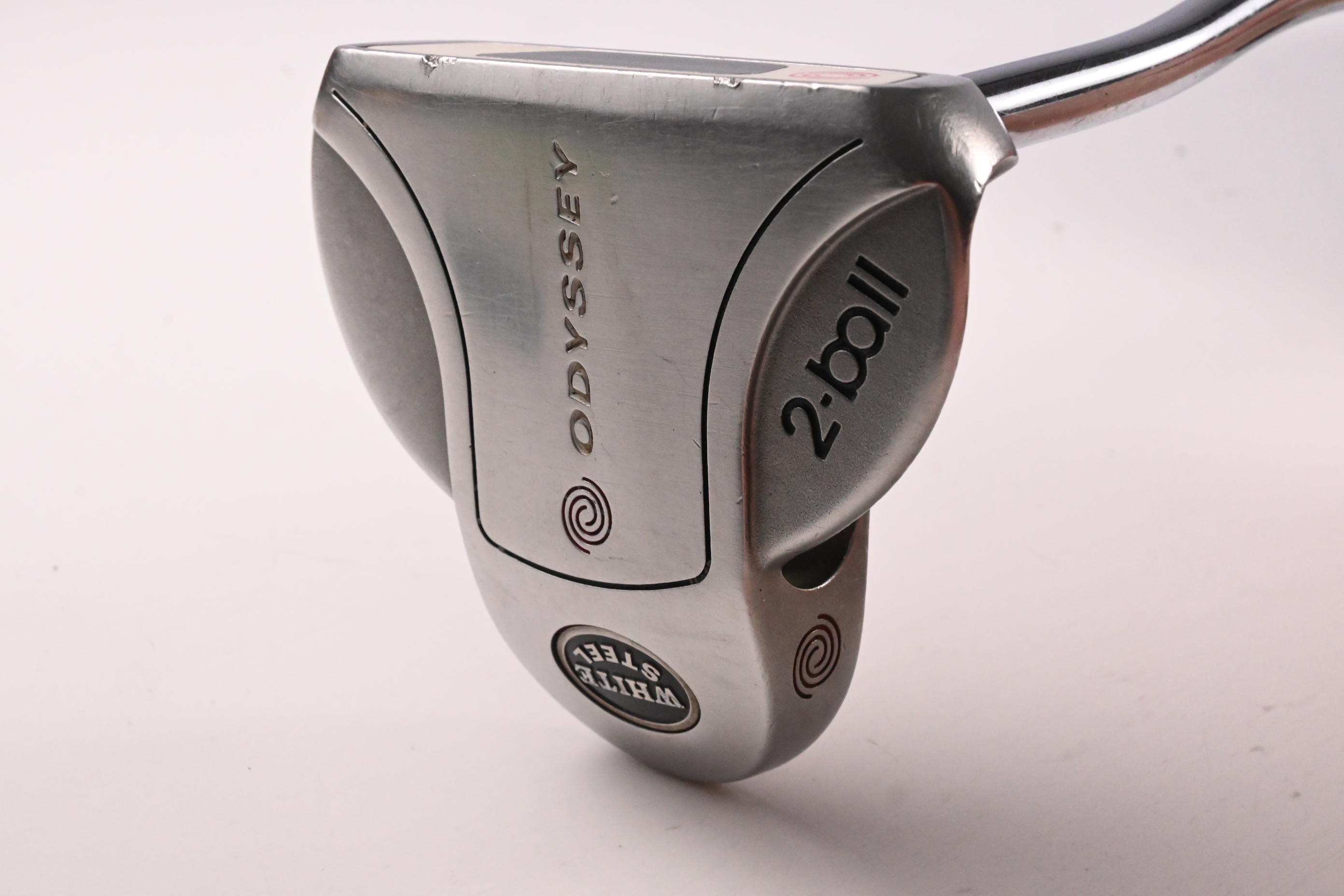 Odyssey White Steel 2-Ball Putter / 35 Inch