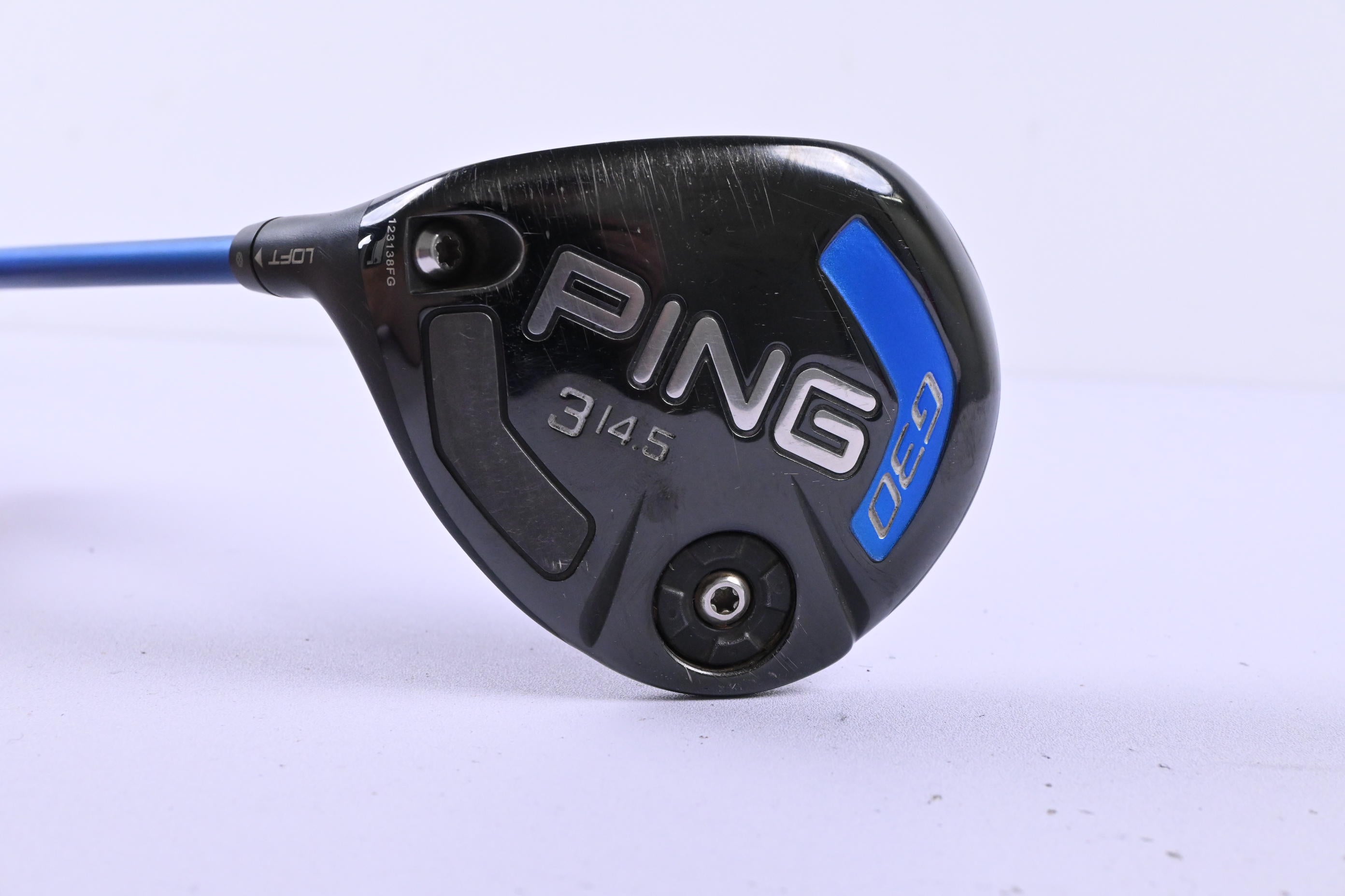Left Hand Ping G30 #3 Wood / 14.5 Degree / Regular Flex Ping TFC 419 Shaft