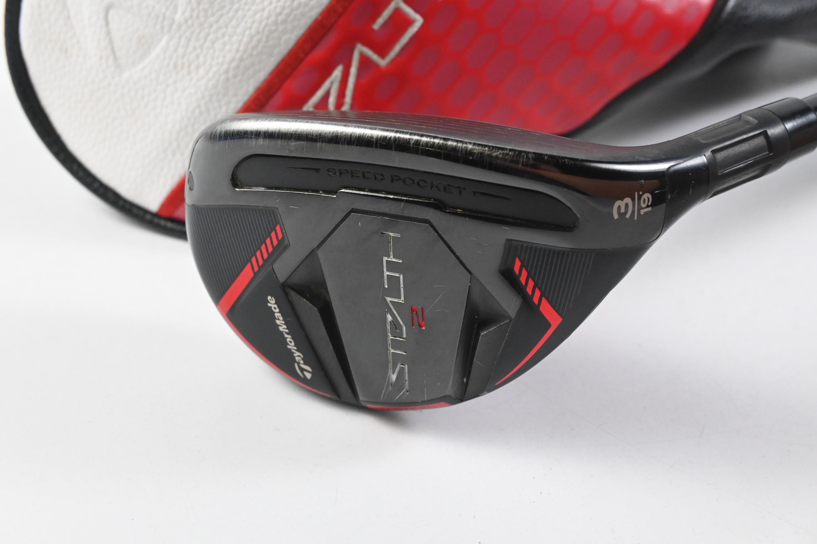 Taylormade Stealth 2 #3 Hybrid / 19 Degree / Stiff Flex Fujikura Ventus TR Red 7