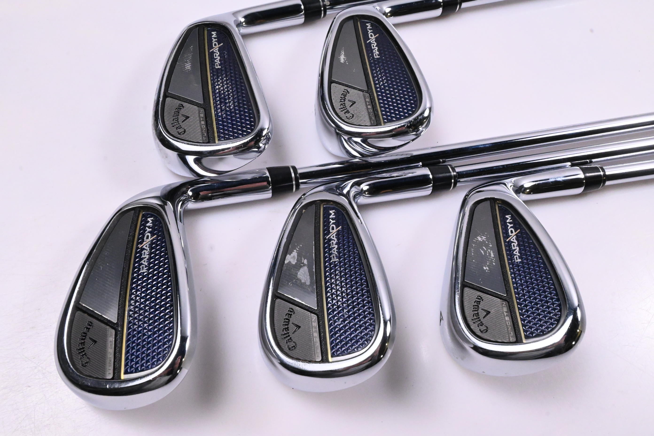 Callaway Paradym Irons / 7-PW+GW / Regular Flex Elevate MPH 95 Shafts