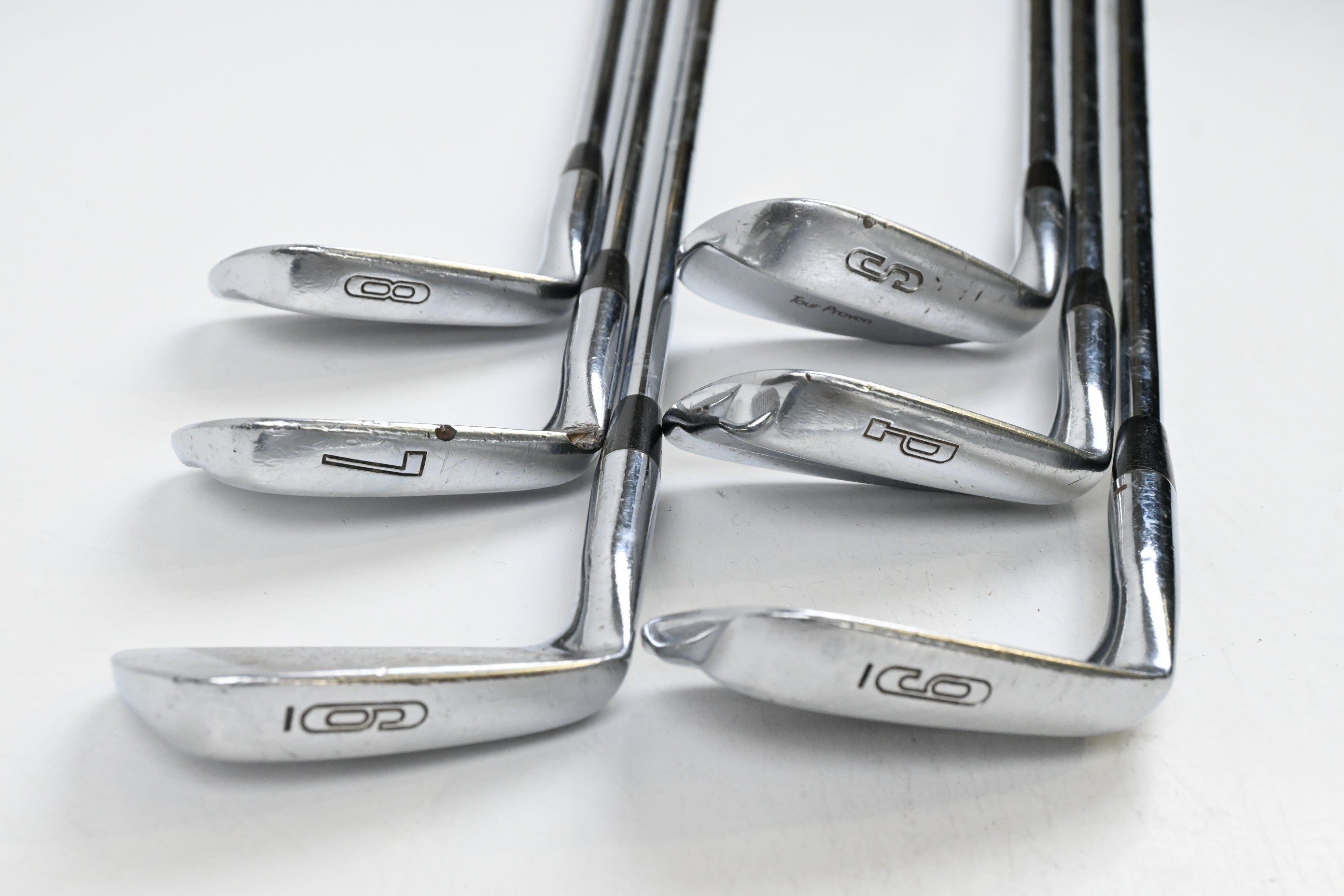 Mizuno TP-18 Irons / 6-PW+SW / Stiff Flex Dynamic Gold S400 Shafts