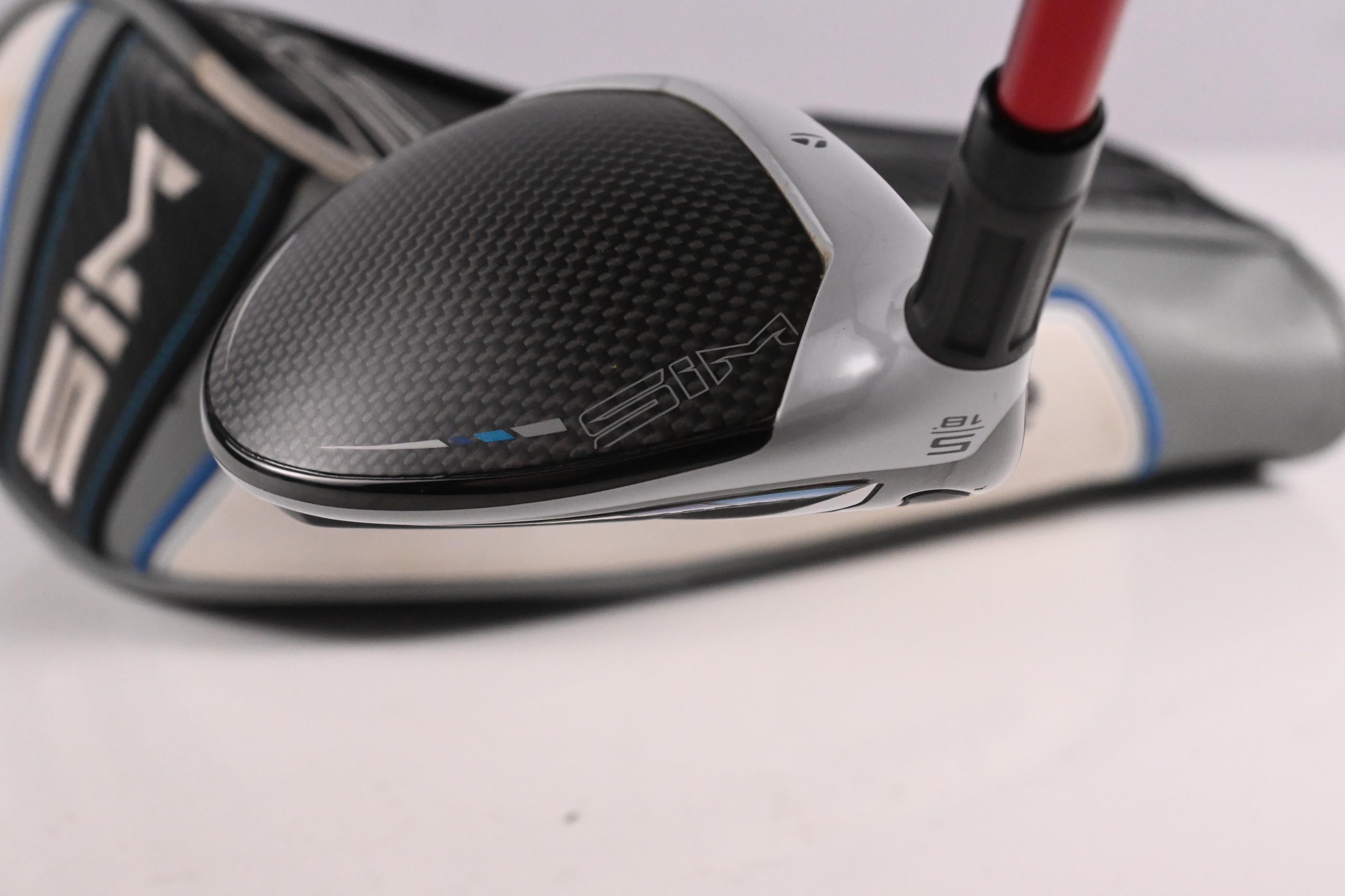 Left Hand Taylormade SIM Max #5 Wood / 18 Degree / Regular Flex Ventus Red 5