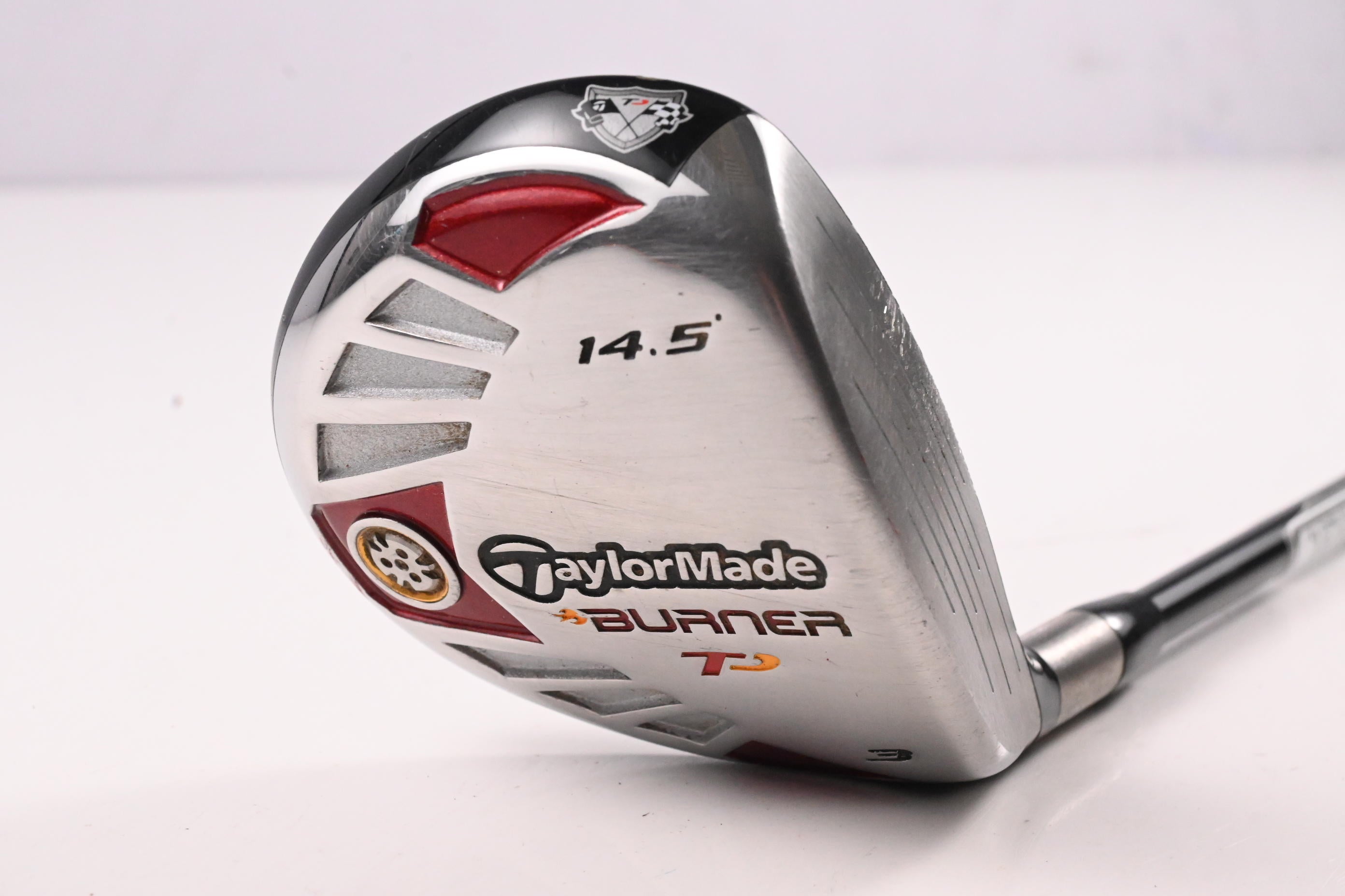 Taylormade Burner 2007 #3 Wood / 14.5 Degree / Stiff Flex Taylormade Reax 75