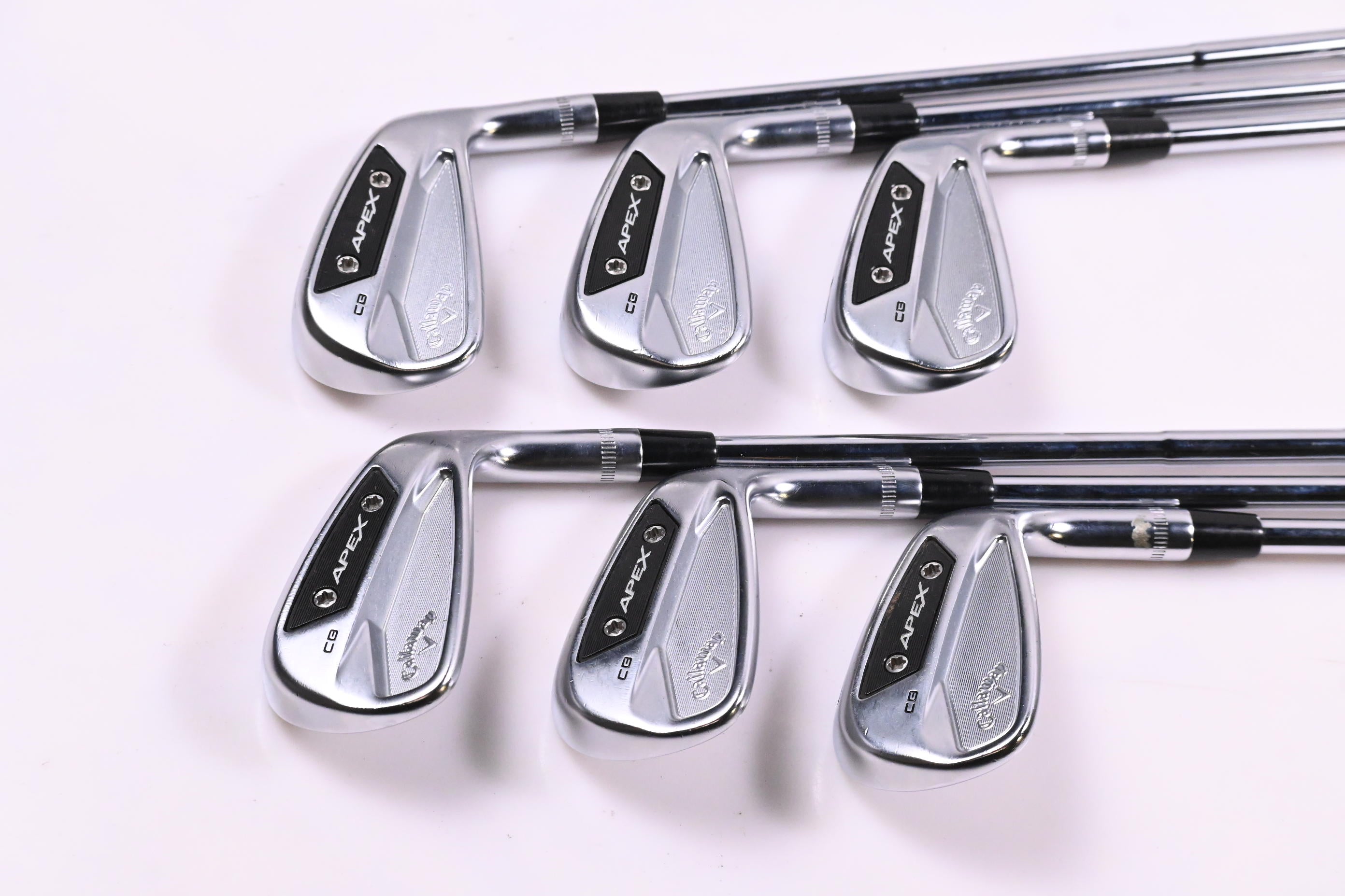 Callaway Apex CB 24 Irons / 5-PW / Stiff Flex Dynamic Gold Mid 115 S300 Shafts
