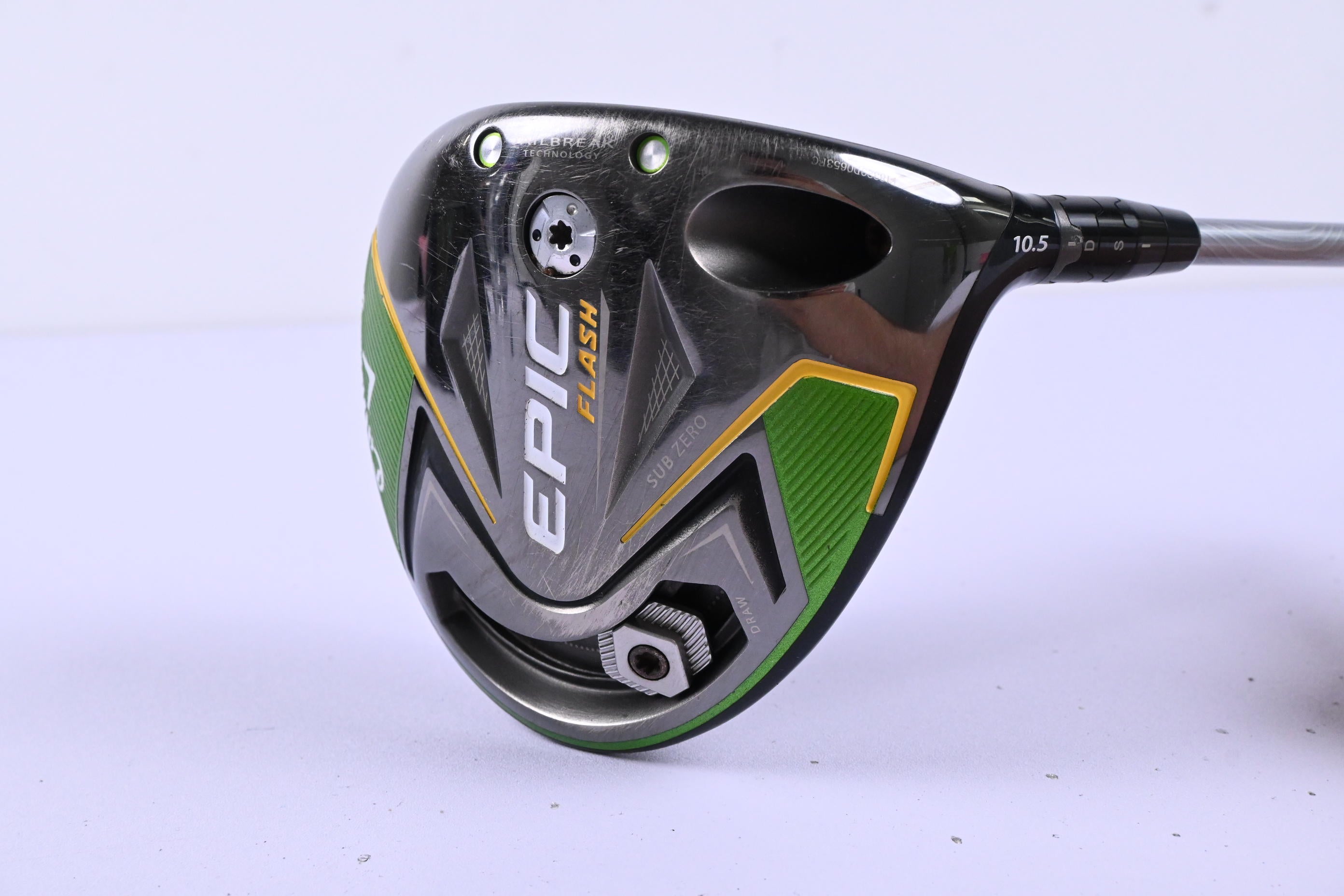 Callaway Epic Flash Sub Zero Driver / 10.5 Degree / Stiff Flex EvenFlow 55 Shaft