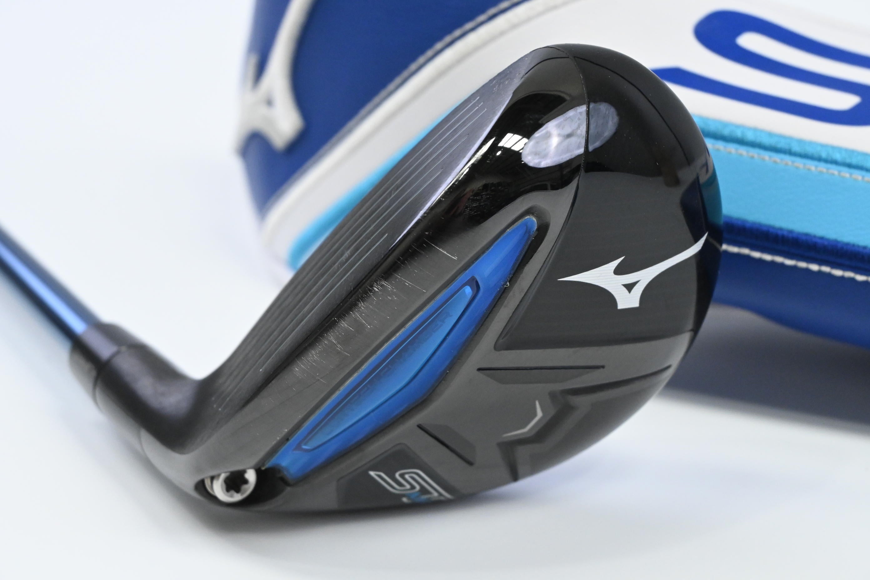 Left Hand Mizuno ST-Max 230 #5 Hybrid / 25 Degree / Regular Flex UST Lin-Q Blue