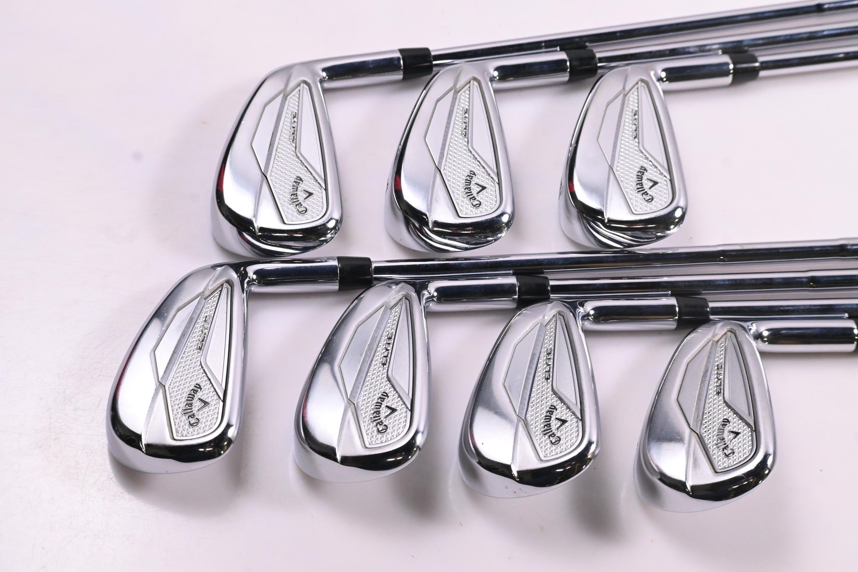 Callaway Elyte Irons / 4-PW / Stiff Flex True Temper Dynamic Gold MID 115 Shafts
