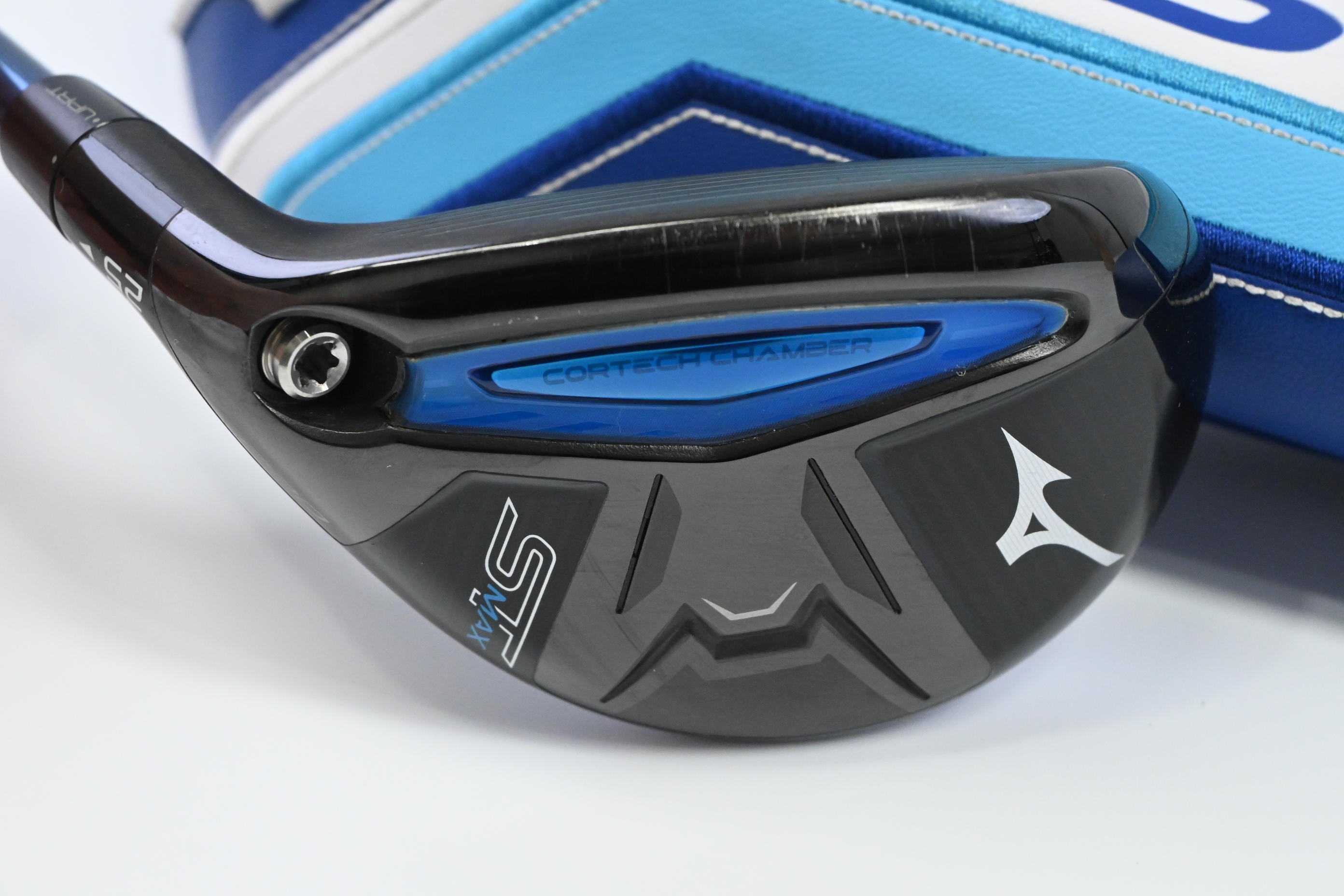 Left Hand Mizuno ST-Max 230 #5 Hybrid / 25 Degree / Regular Flex UST Lin-Q Blue
