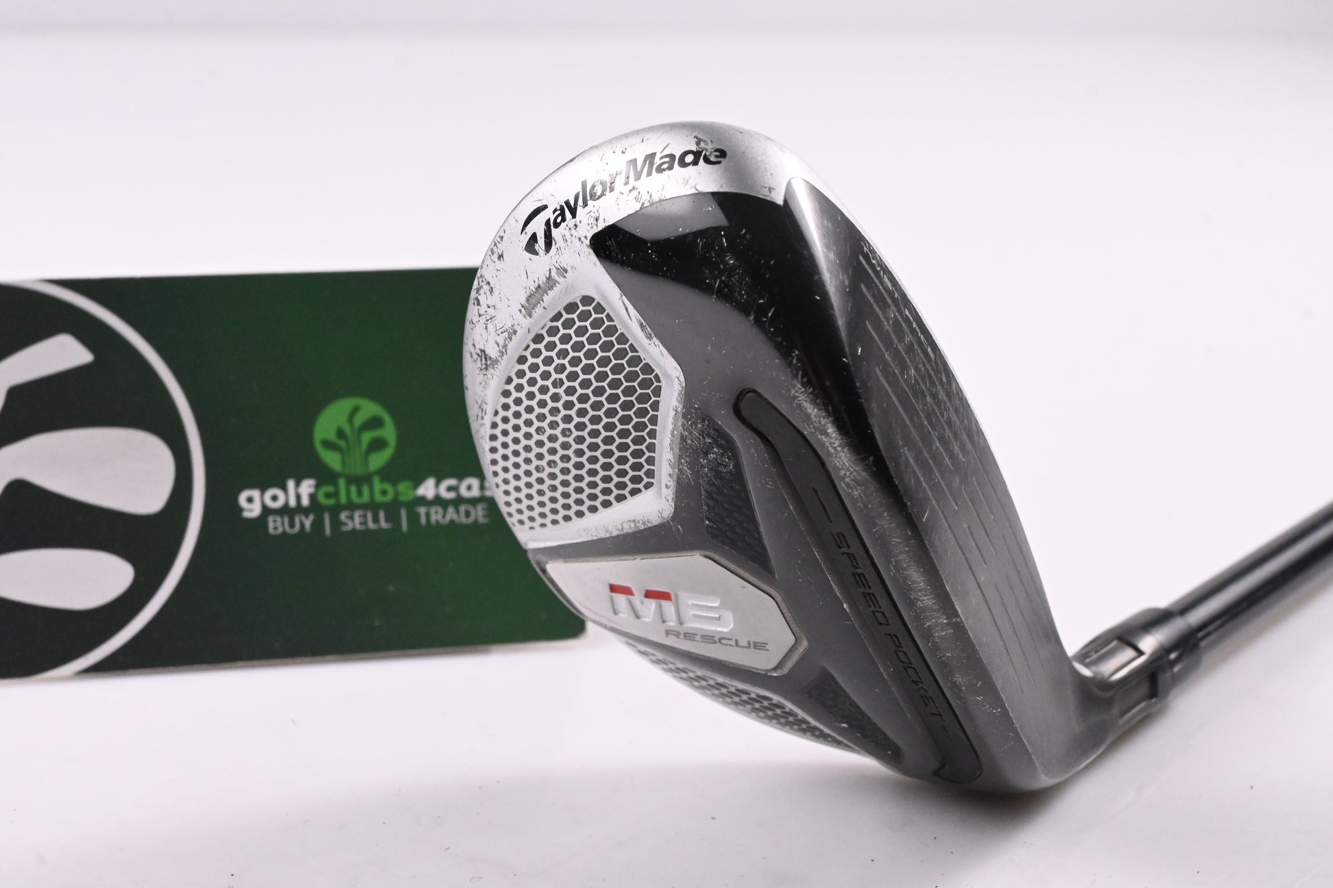 Taylormade M6 #3 Hybrid / 19 Degree / Stiff Flex Fujikura Atmos Orange 7 Shaft