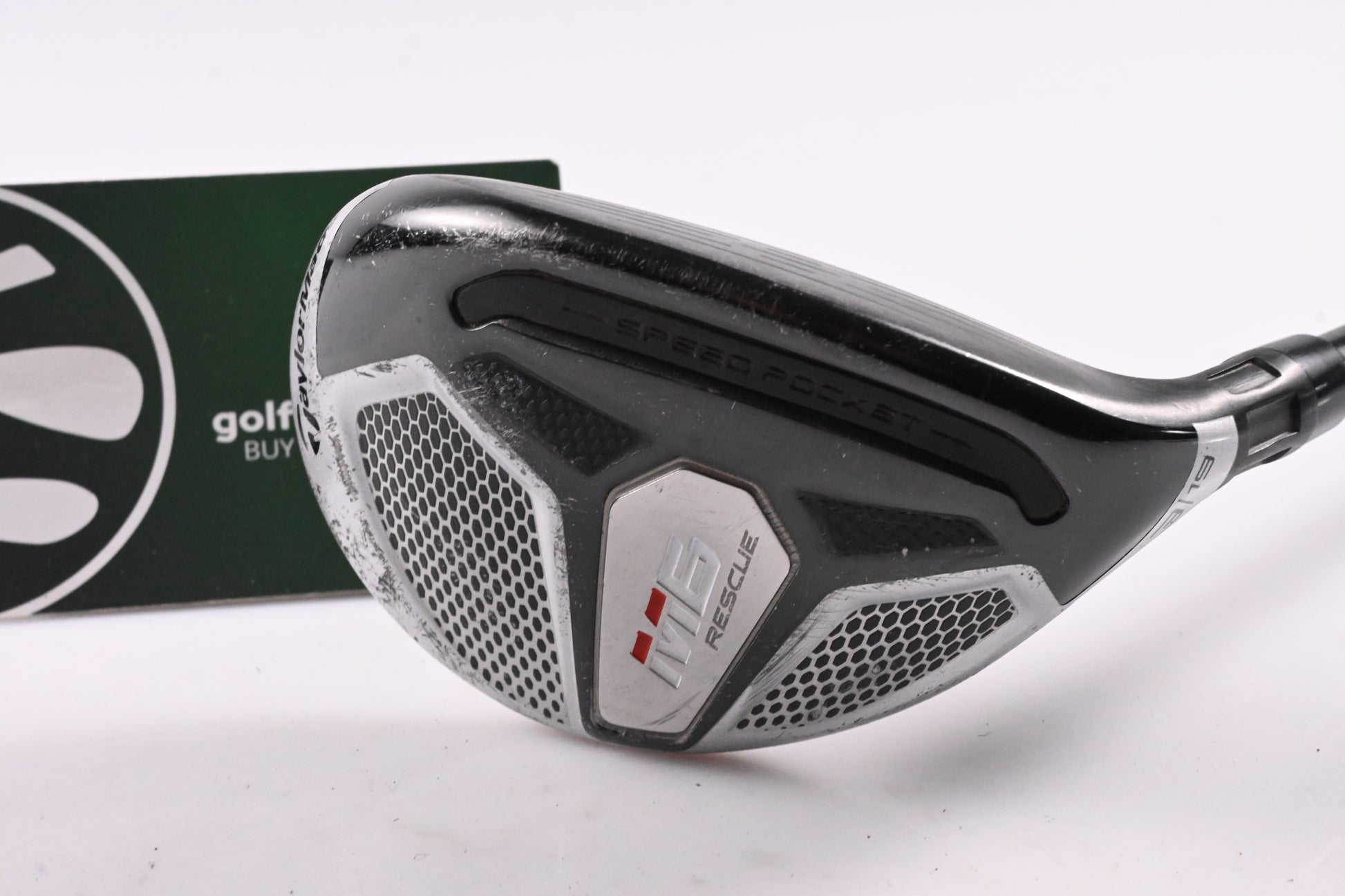 Taylormade M6 #3 Hybrid / 19 Degree / Stiff Flex Fujikura Atmos Orange 7 Shaft