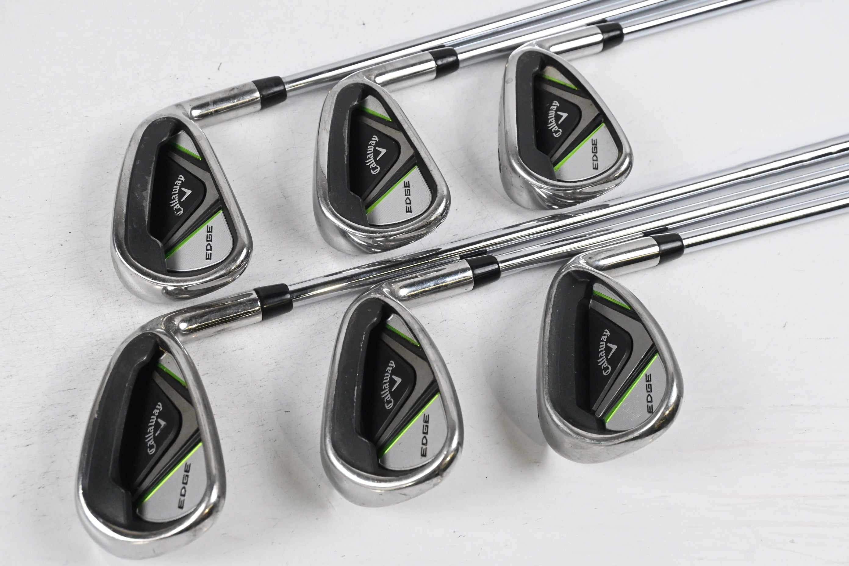 Callaway Edge Green Irons / 6-PW+SW / Regular Flex Callaway Edge Shafts