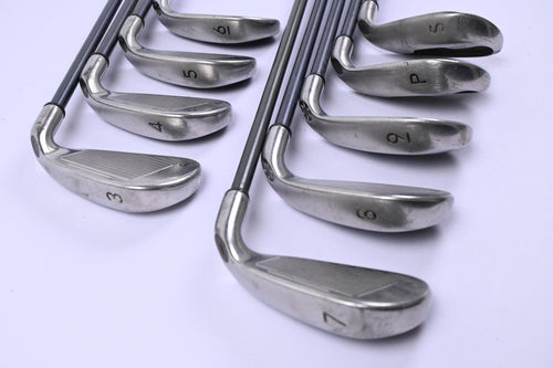 Left Hand Callaway X-16 Irons / 3-PW+SW / Regular Flex System CW 75 Shafts
