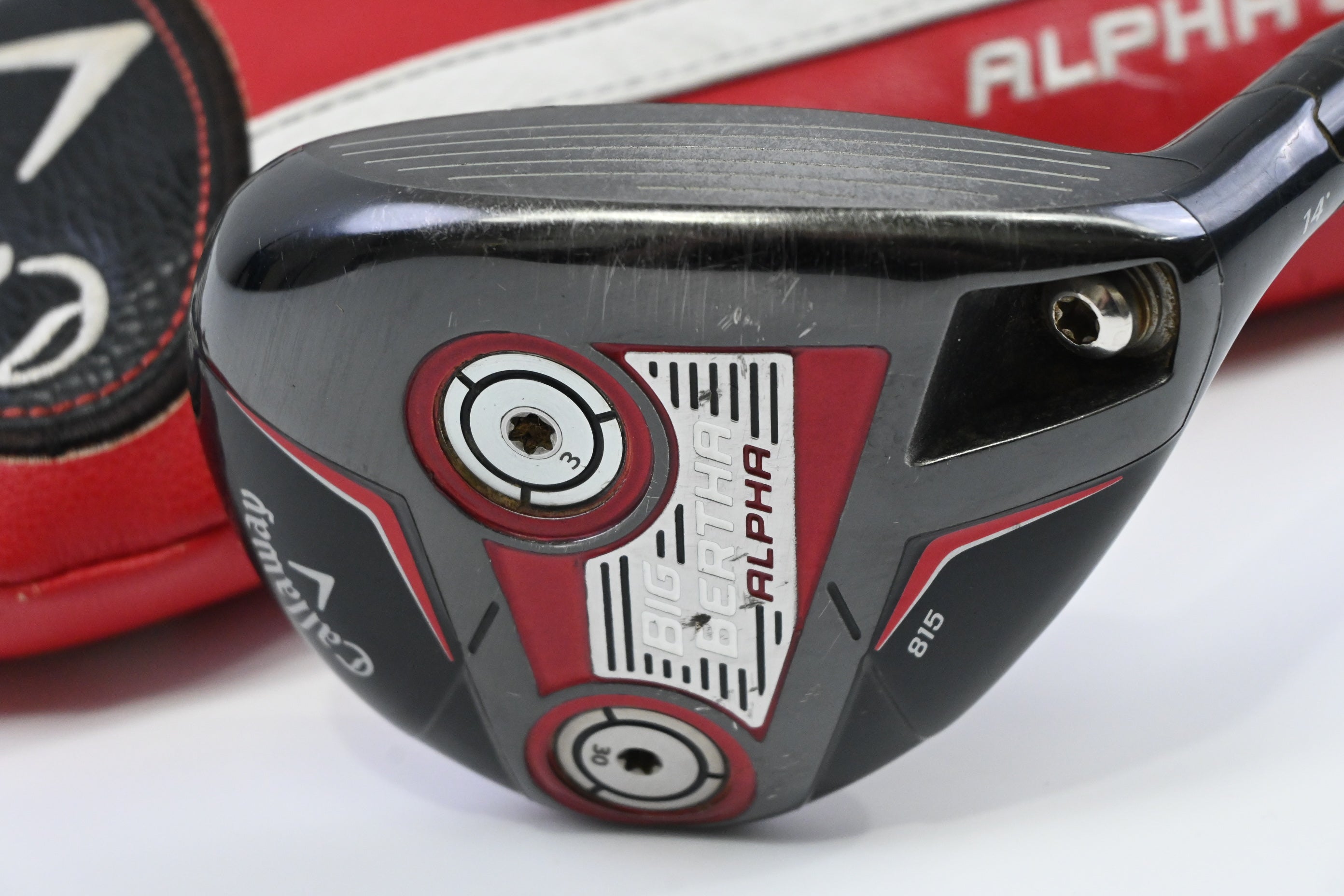 Callaway Big Bertha Alpha 815 #3 Wood / 14 Degree / Stiff Flex Aldila Rogue 70