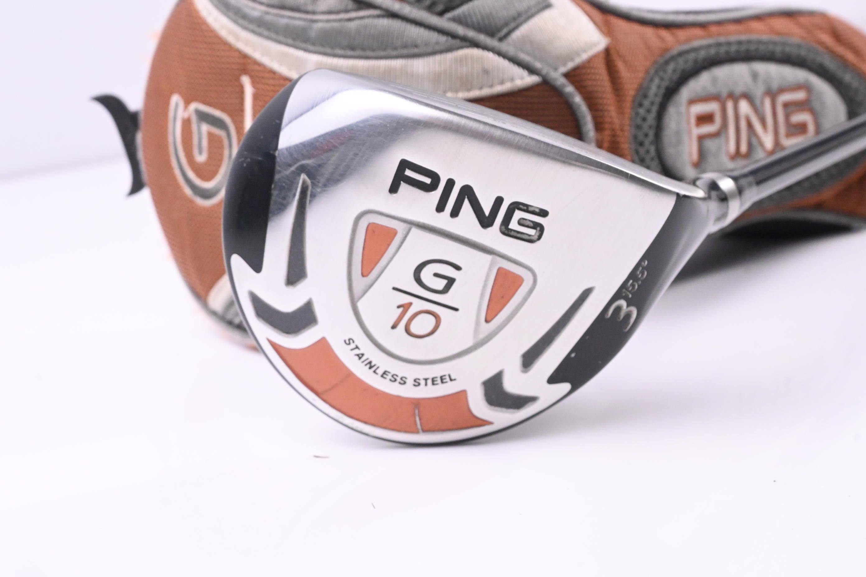 Ping G10 #3 Wood / 15.5 Degree / Regular Flex Grafalloy ProLaunch Red Shaft