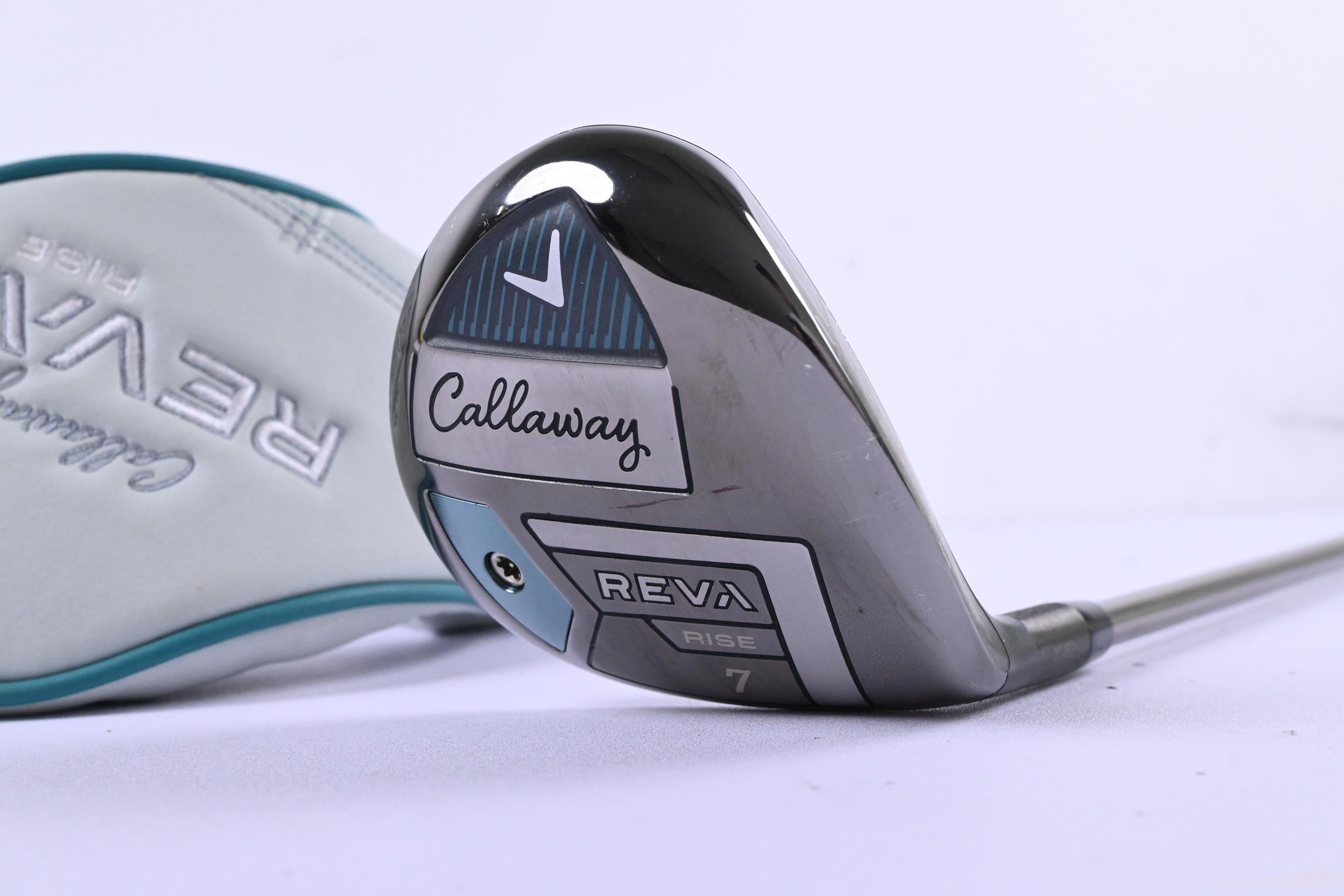 Ladies Callaway Reva Rise #7 Wood / 24 Degree / Ladies Flex LIN-Q LTE 4 Shaft