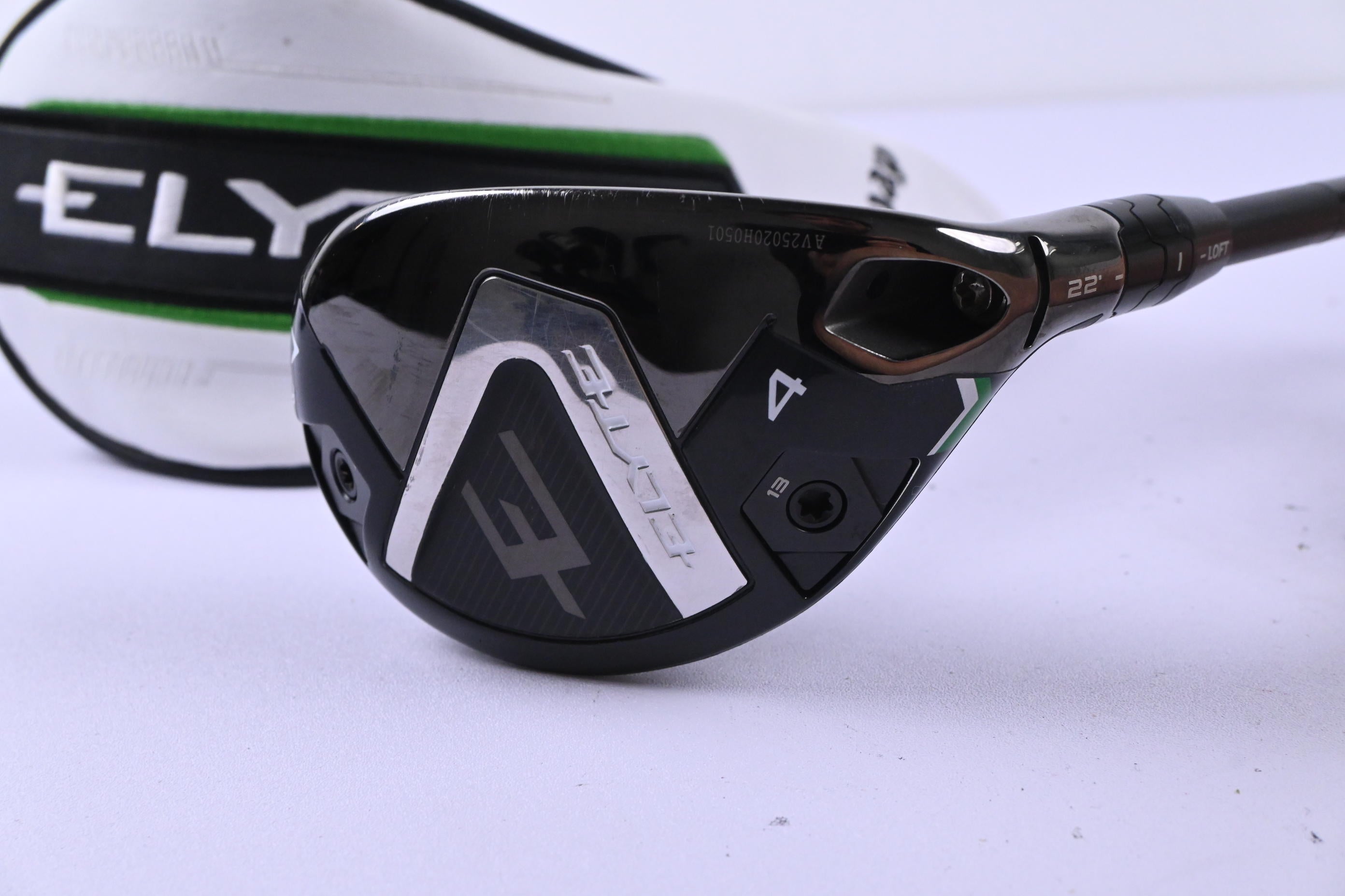 Callaway Elyte #4 Hybrid / 22 Degree / X-Flex KBS Tour Prototype 95 Shaft