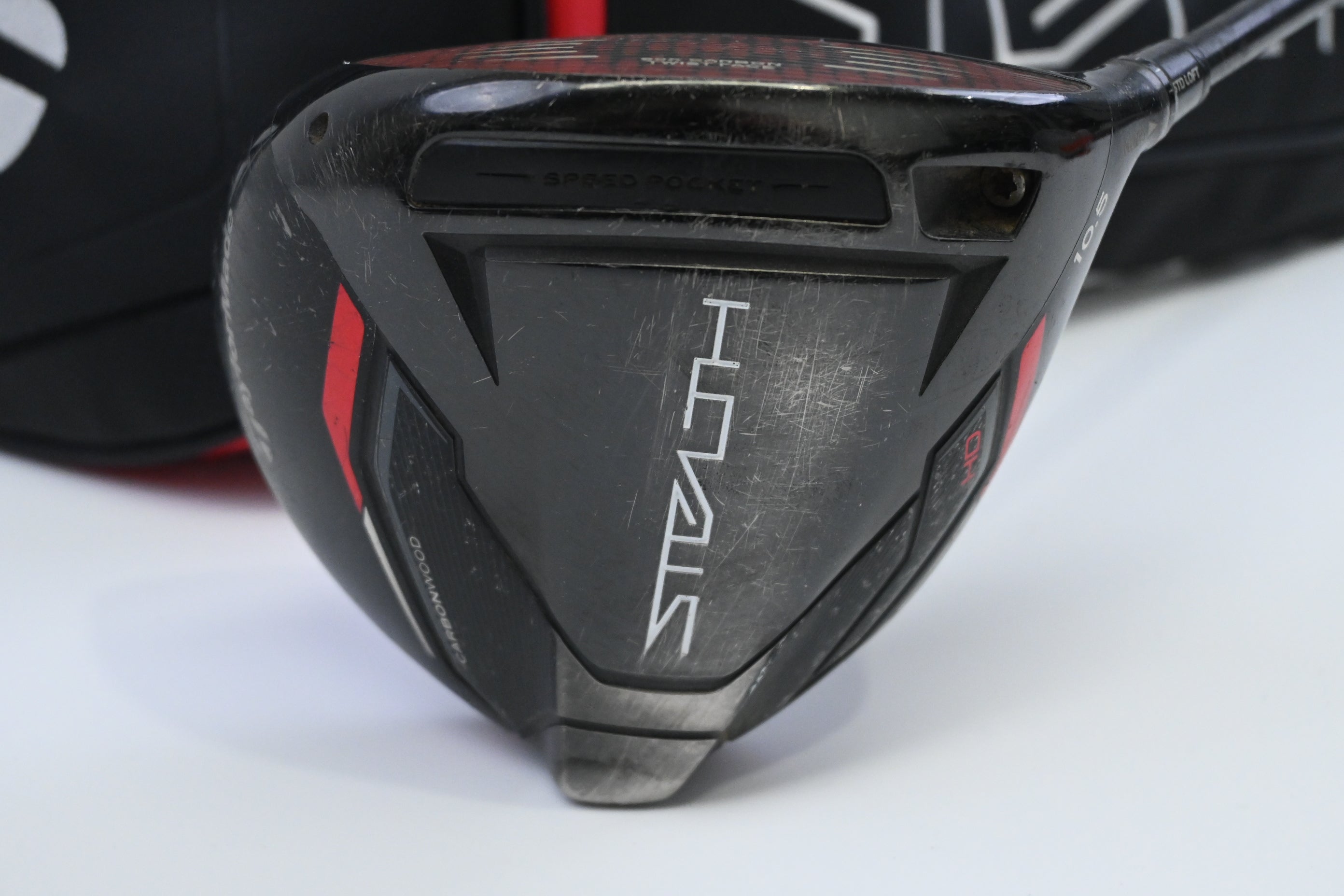 Taylormade Stealth HD Driver / 10.5 Degree / Regular Flex Fujikura AirSpeeder 45