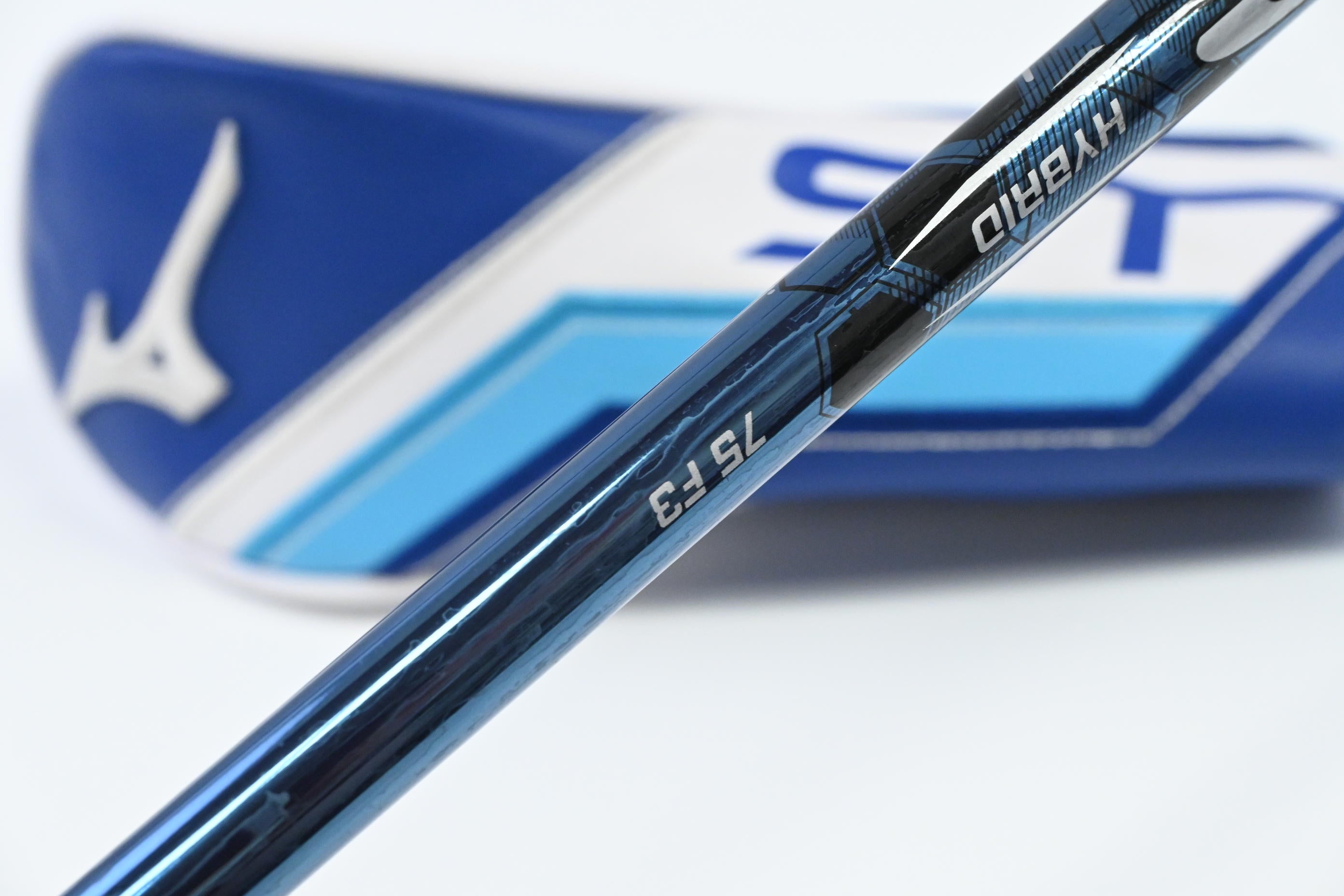 Left Hand Mizuno ST-Max 230 #5 Hybrid / 25 Degree / Regular Flex UST Lin-Q Blue