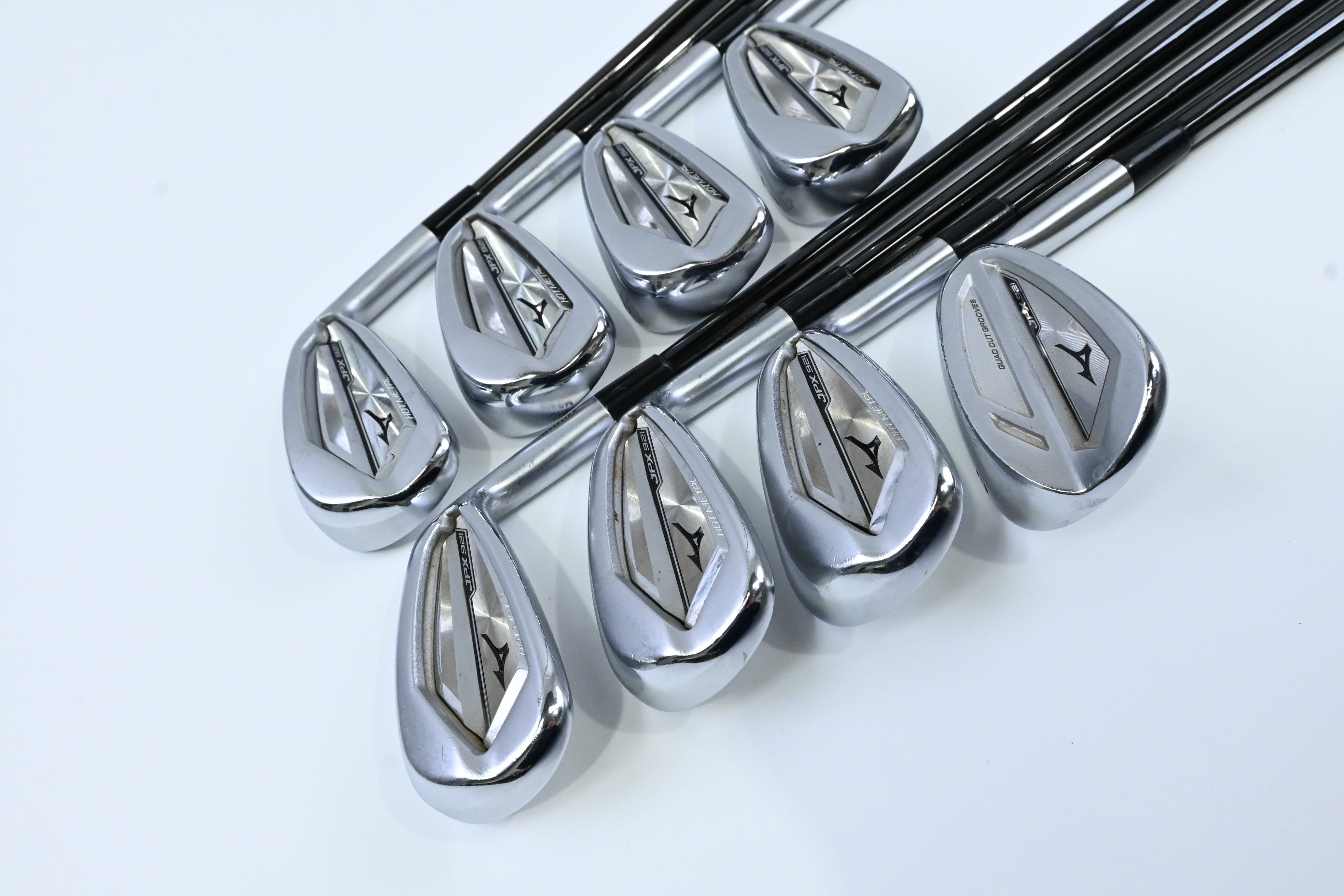 Mizuno JPX 921 Hot Metal Irons / 4-PW+GW / Regular Flex KBS $-Taper Lite 95