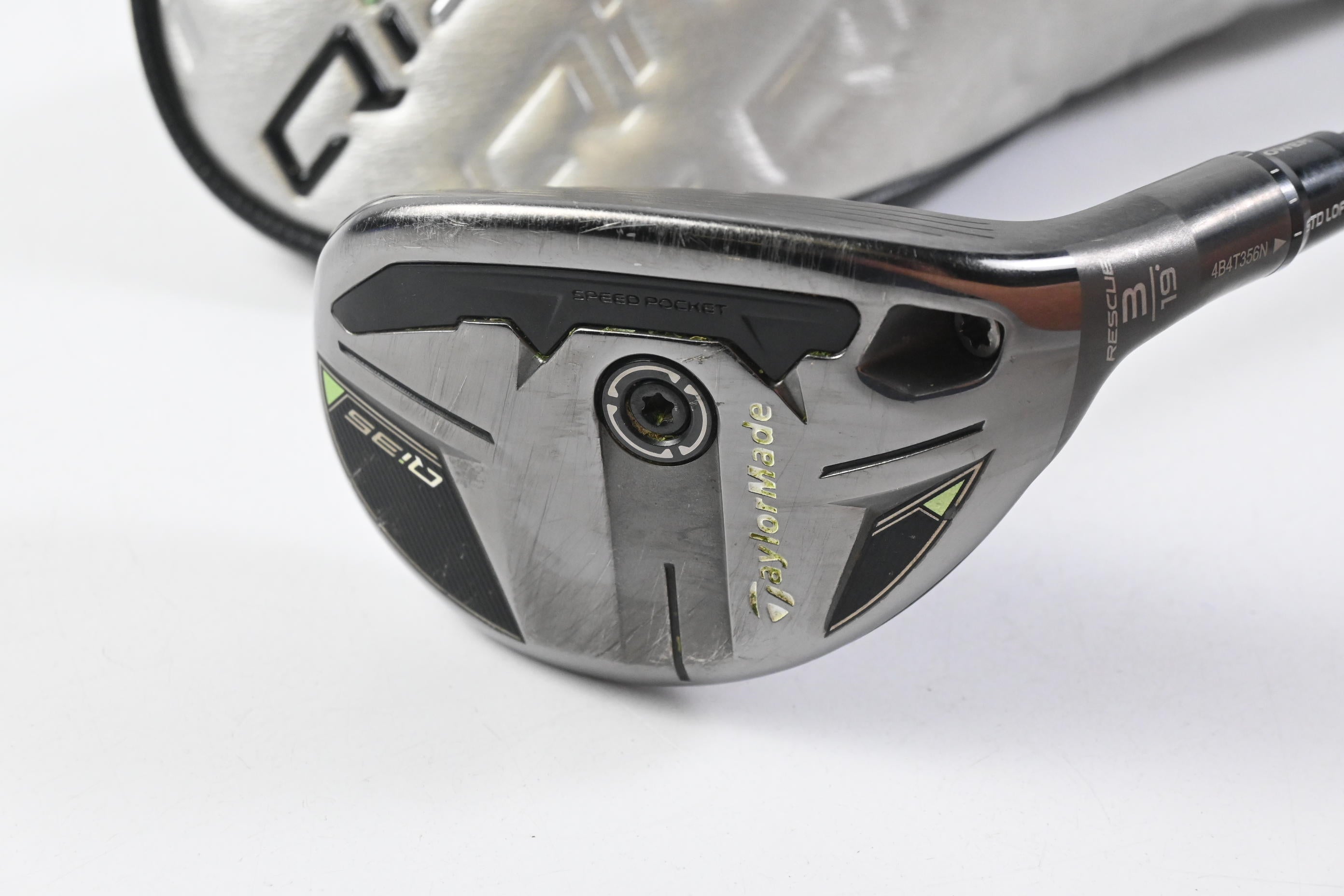 Taylormade Qi35 #3 Hybrid / 19 Degree / Stiff Flex Fujikura Speeder Evolution 85