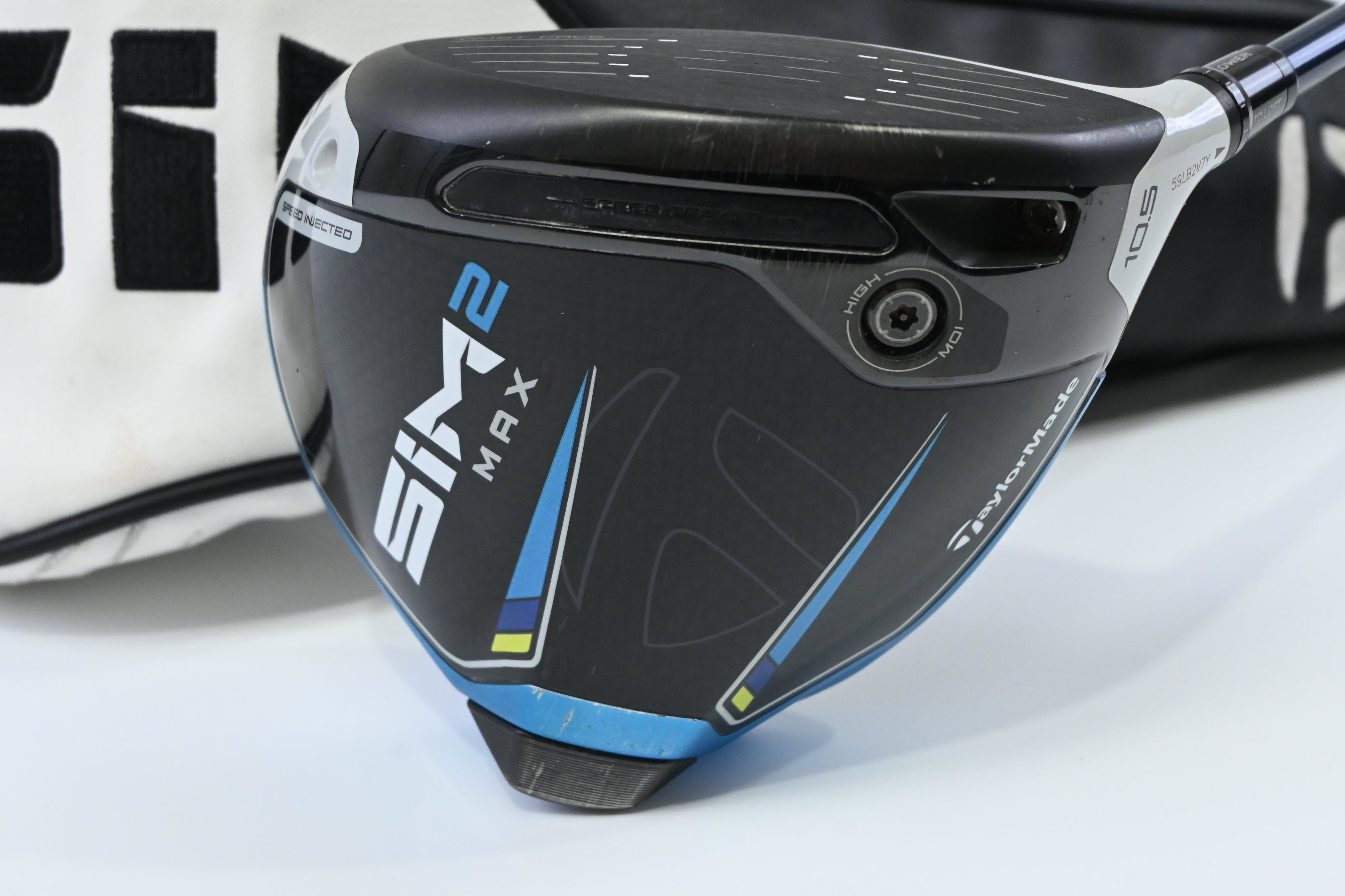 Taylormade SIM2 Max Driver / 9.5 Degree / Stiff Flex Fujikura Ventus Blue 5
