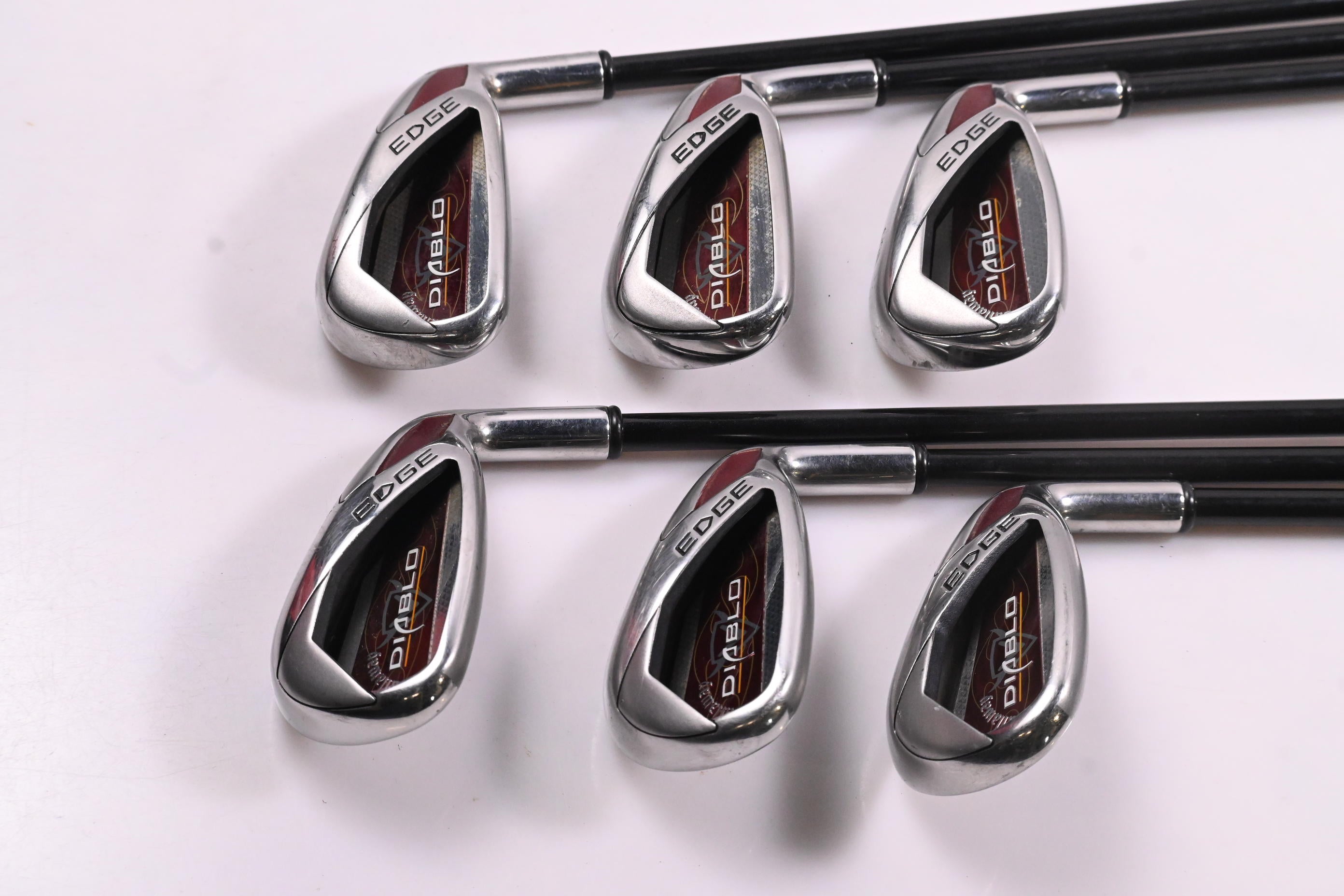 Callaway Diablo Edge Irons / 6-PW+SW / Senior Flex Callaway 65 Shafts