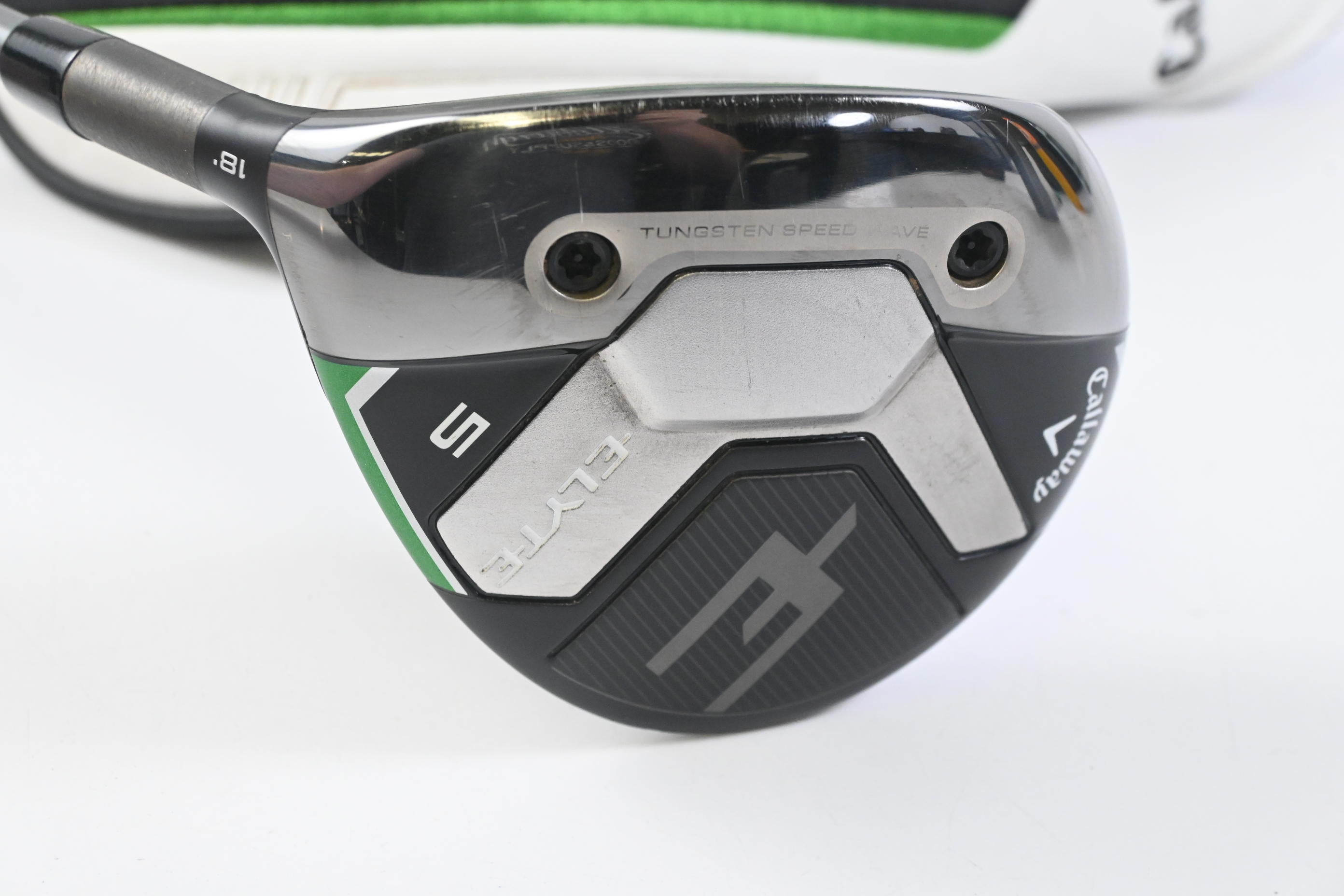 Left Hand Callaway Elyte #5 Wood / 18 Degree / Regular Flex Denali Charcoal 60