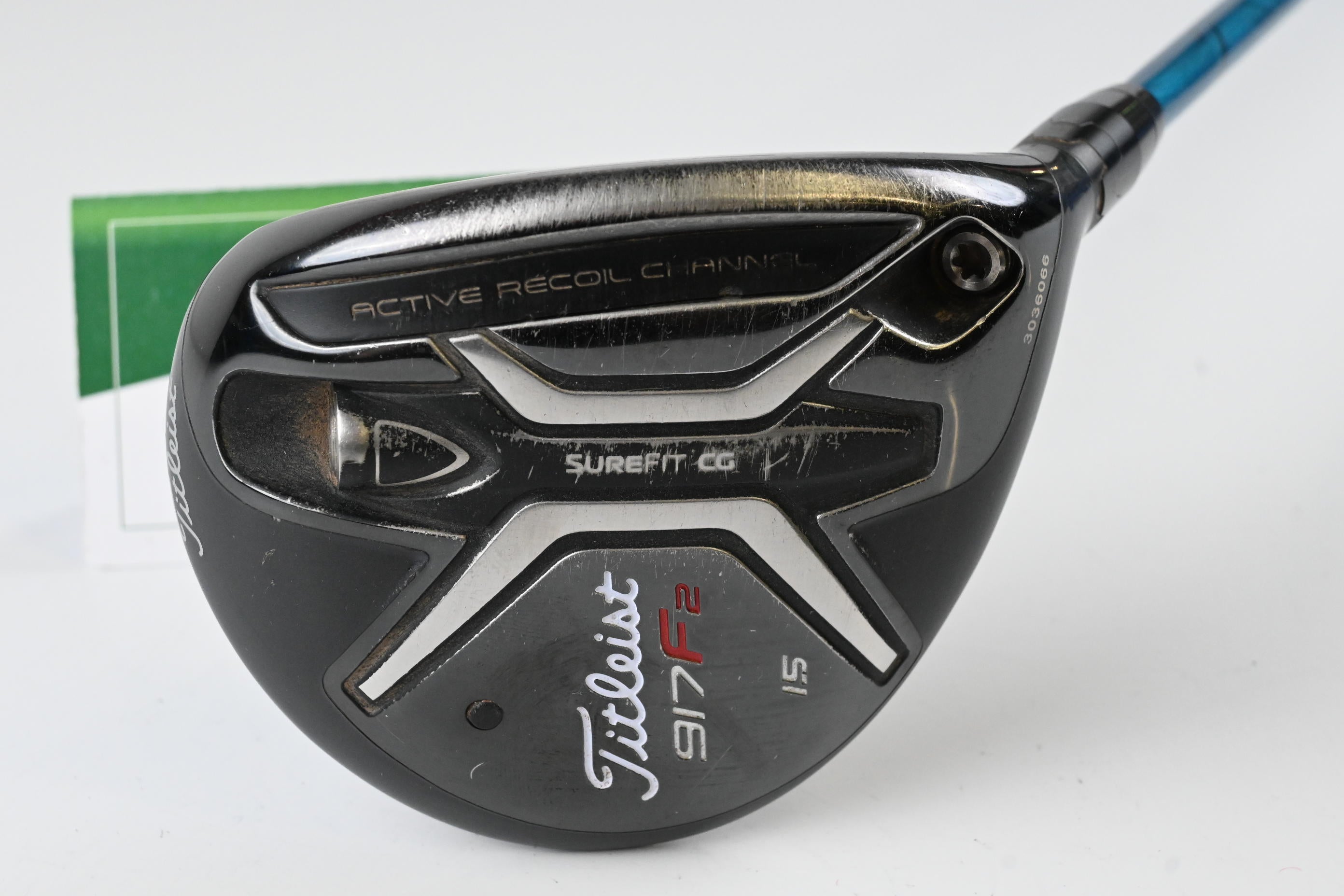 Titleist 917 F2 #3 Wood / 15 Degree / Regular Flex Project X Evenflow Blue 75