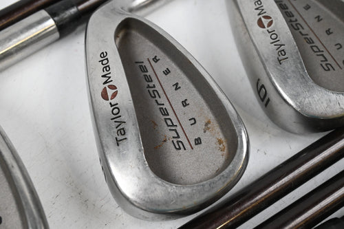 Taylormade Supersteel Irons / 3-PW / Regular Flex Bubble 80 Shafts