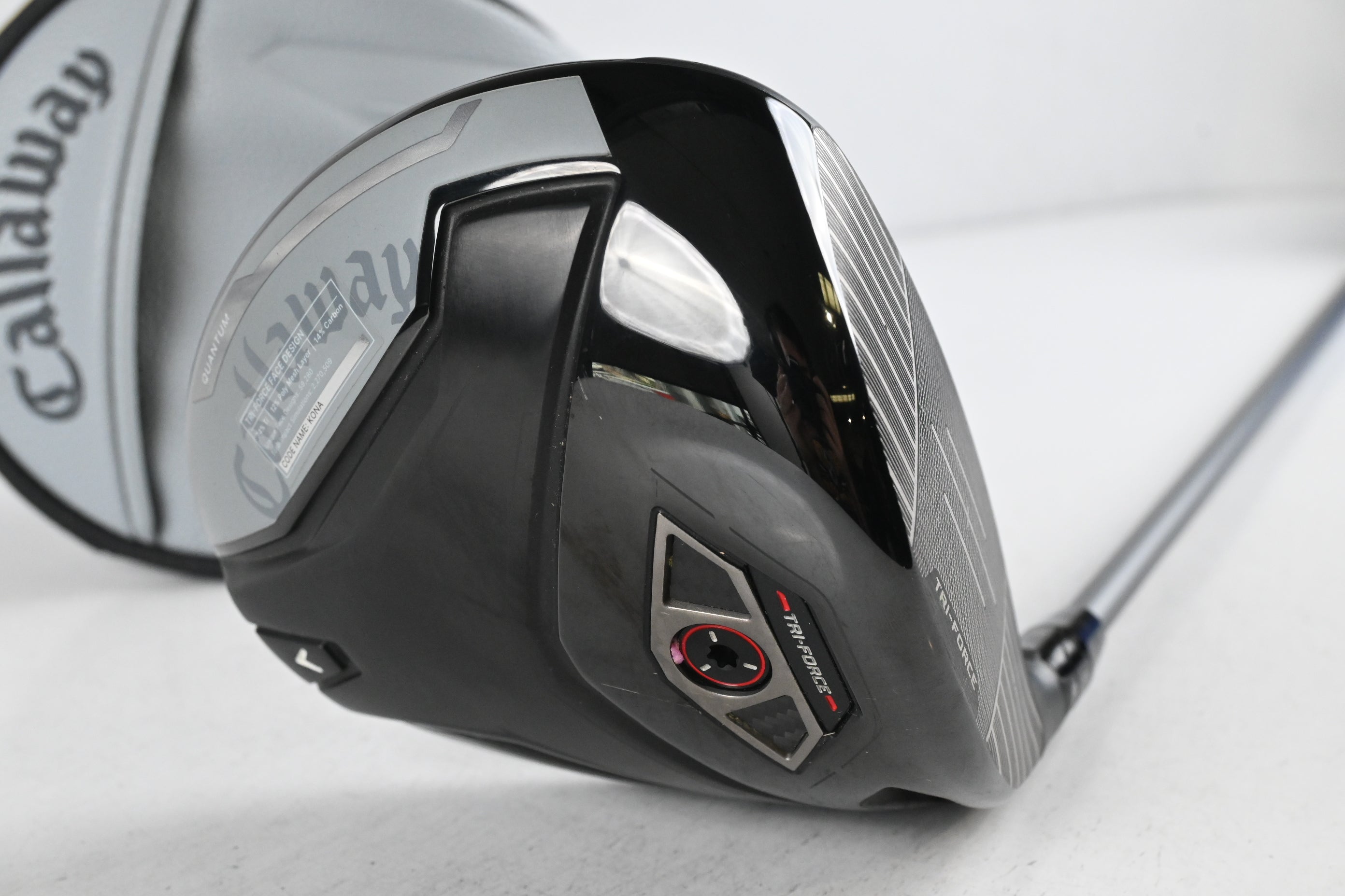 Callaway Quantum Max D Drivers / 12 Degree / Stiff Flex Denali Frost Silver 50 Shaft