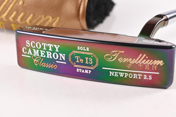 Scotty Cameron Teryllium TEN Newport 2.5 Sole Stamp Putter / 34 Inch