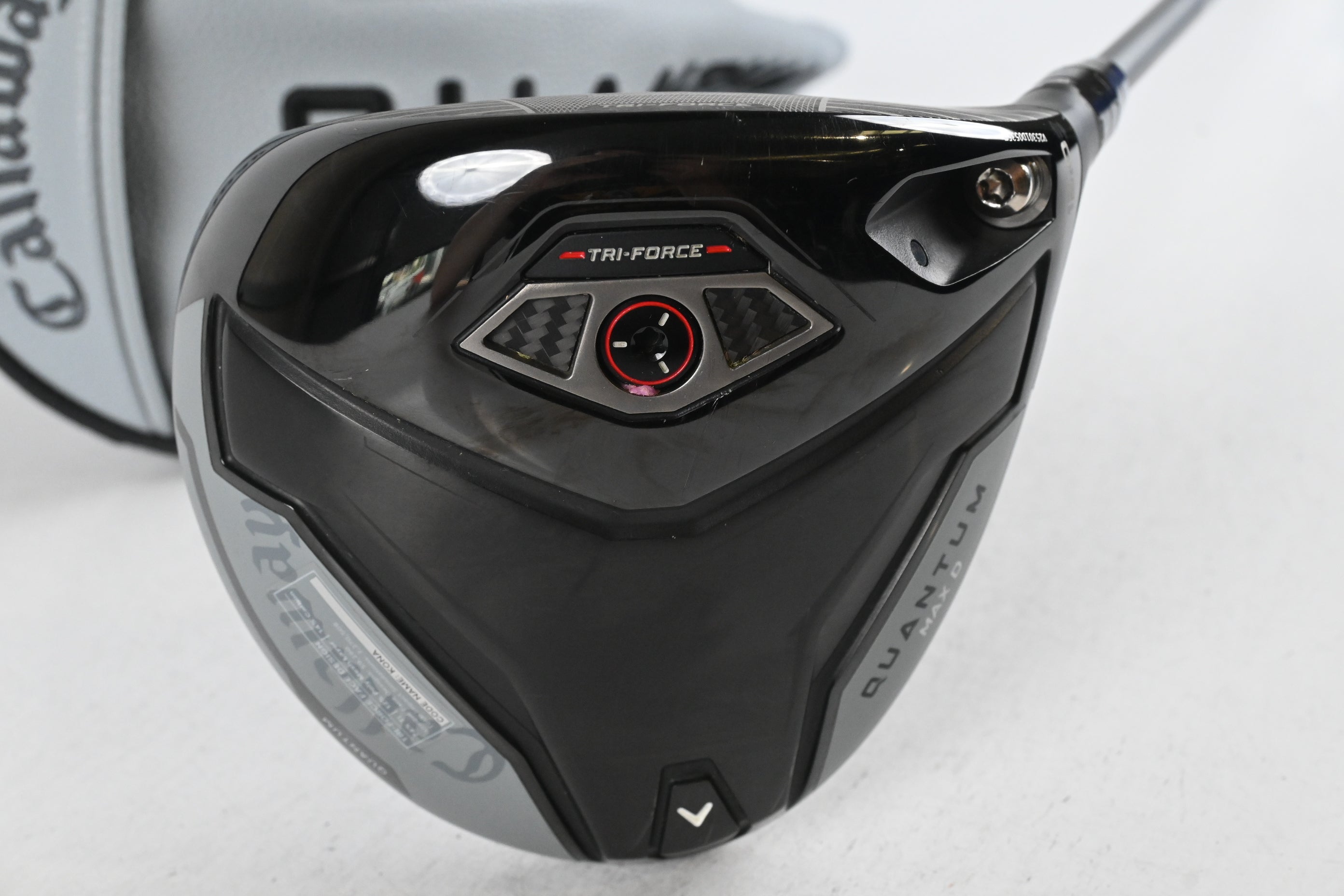 Callaway Quantum Max D Drivers / 12 Degree / Stiff Flex Denali Frost Silver 50 Shaft
