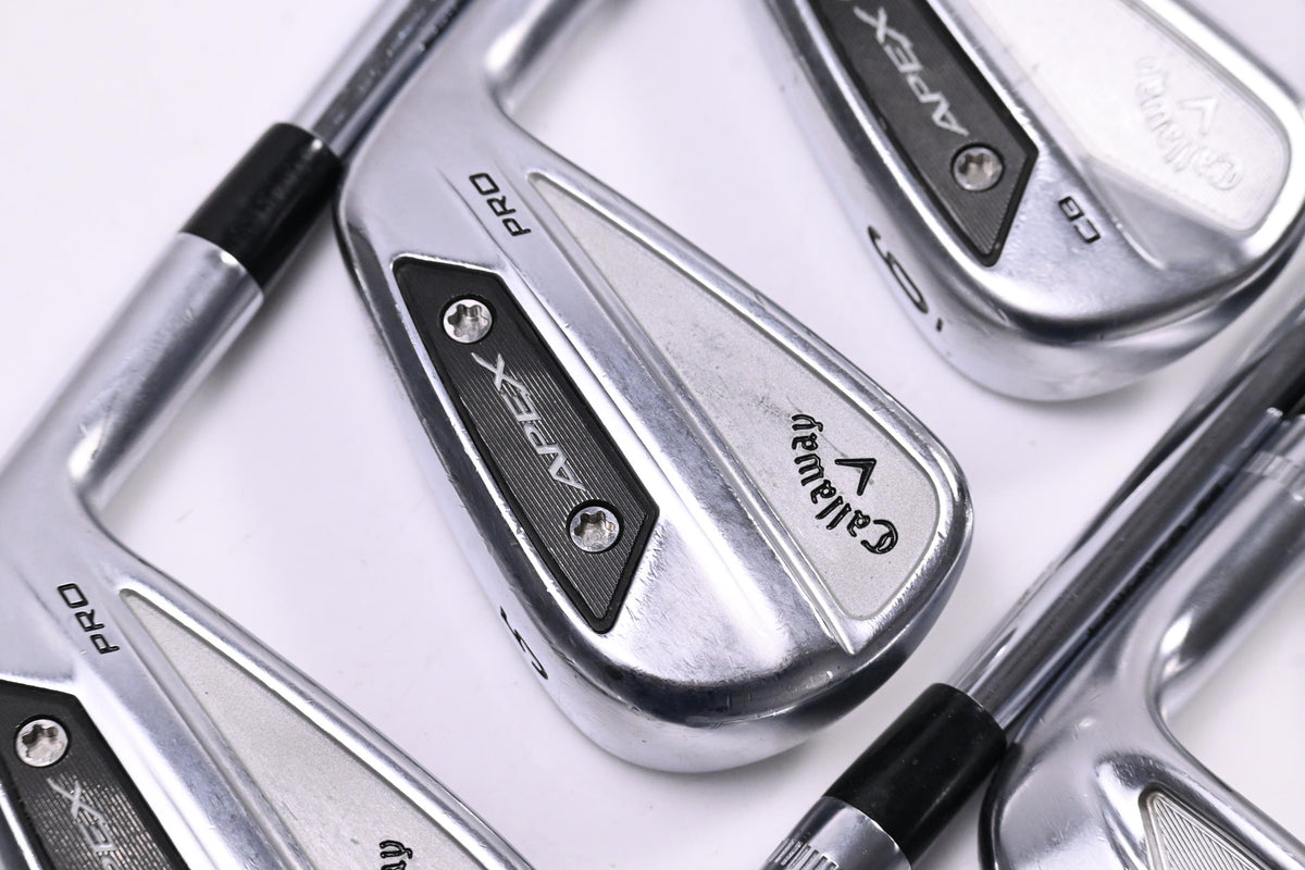 Callaway Apex CB 24 Irons / 4-PW+GW / Stiff Flex N.S.Pro Modus 3 120 Shafts