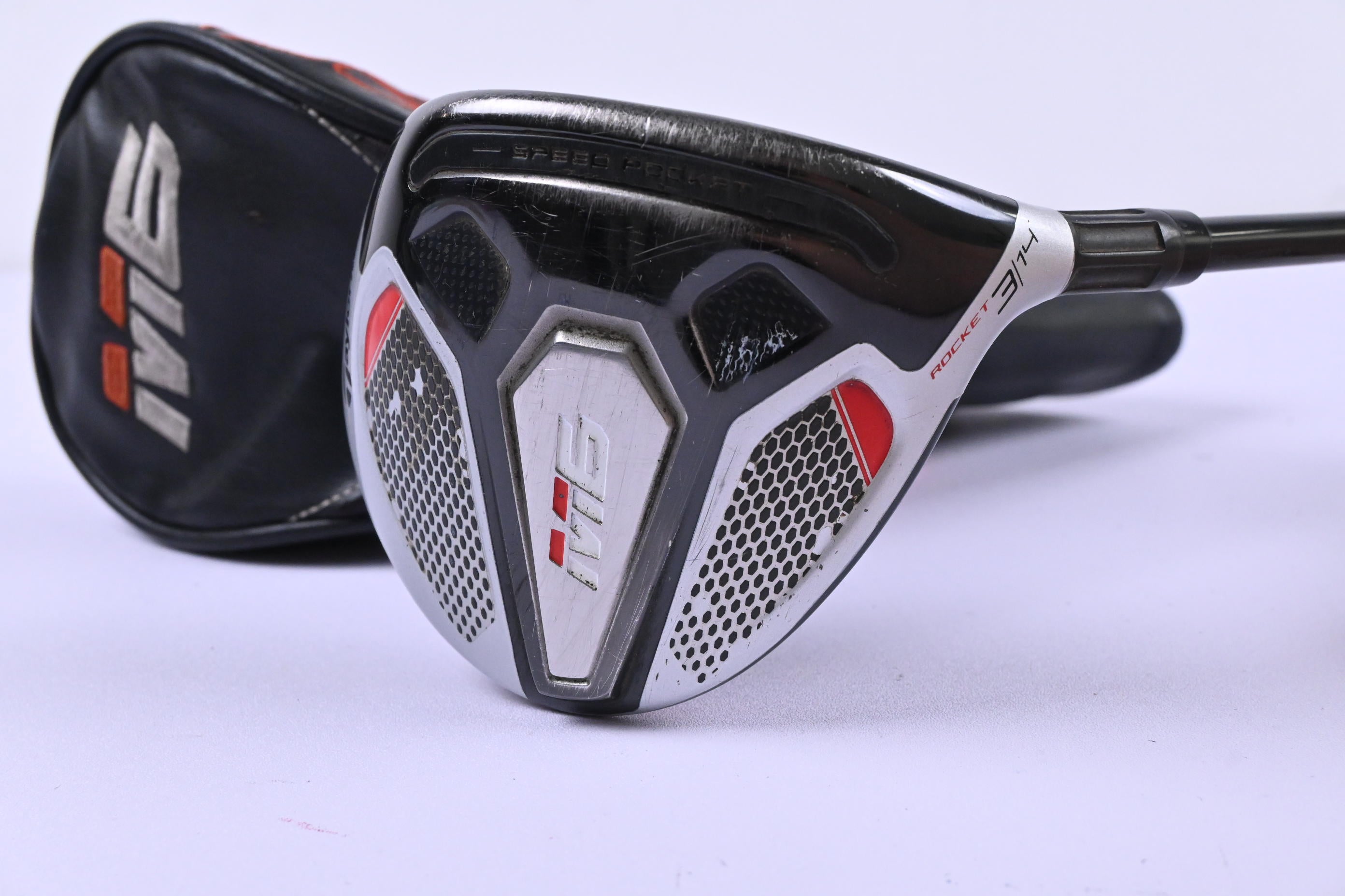 Taylormade M6 #3 Wood / 14 Degree / Stiff Flex Fujikura Atmos 6 Red Shaft