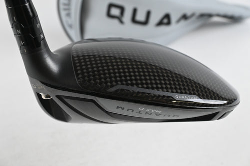 Callaway Quantum Max D Drivers / 12 Degree / Stiff Flex Denali Frost Silver 50 Shaft