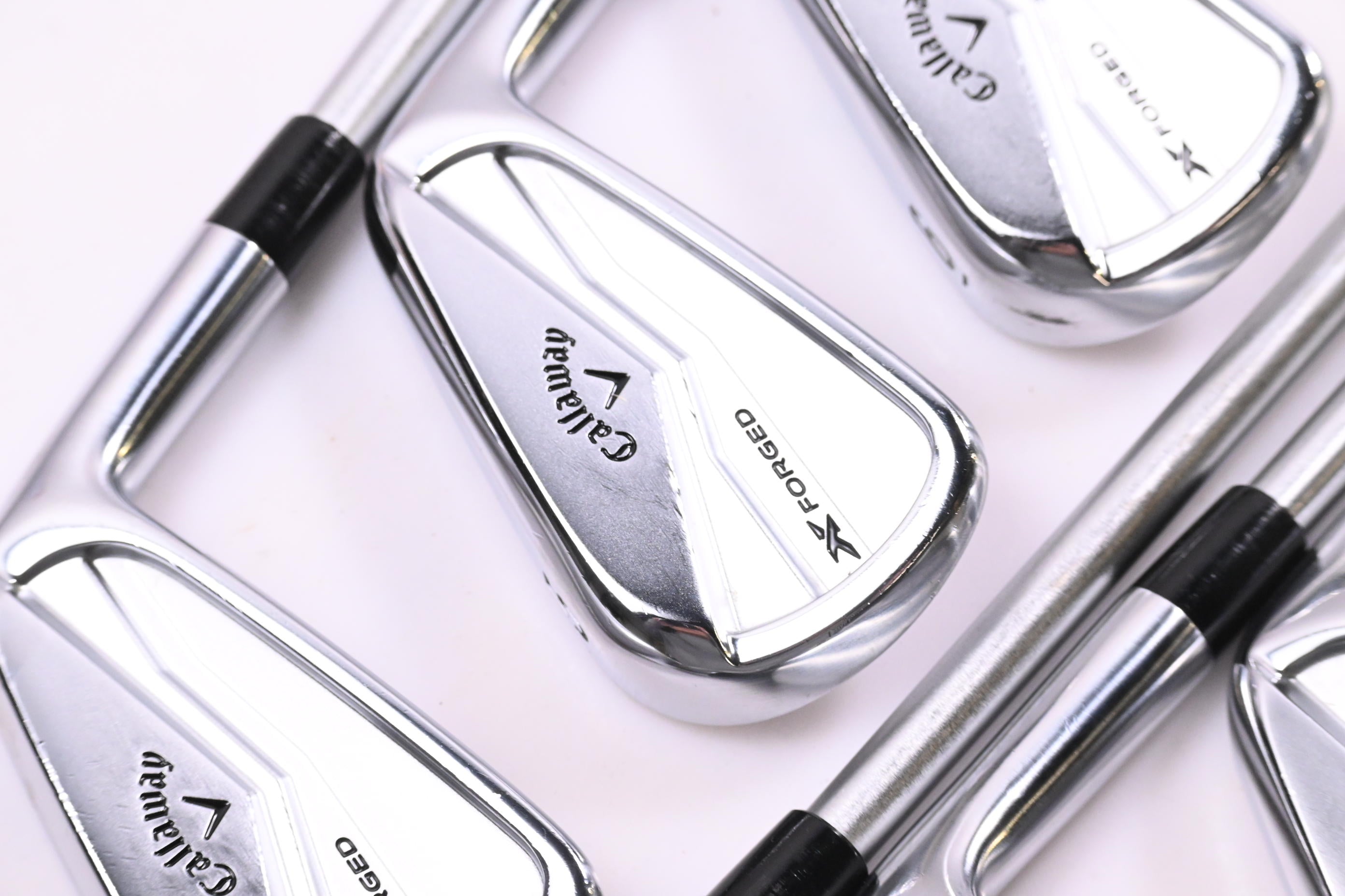 Callaway X Forged 2025 Irons / 4-PW / Stiff Flex KBS Tour C-Taper 120 Shafts